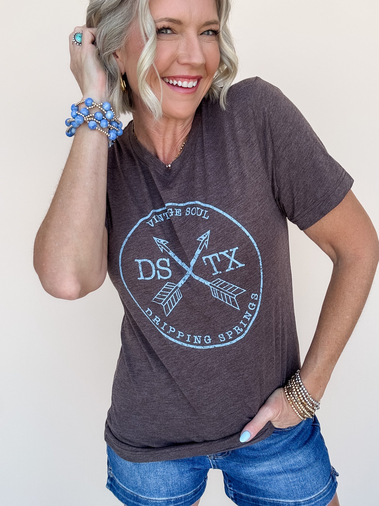 DSTX Tee | Brown