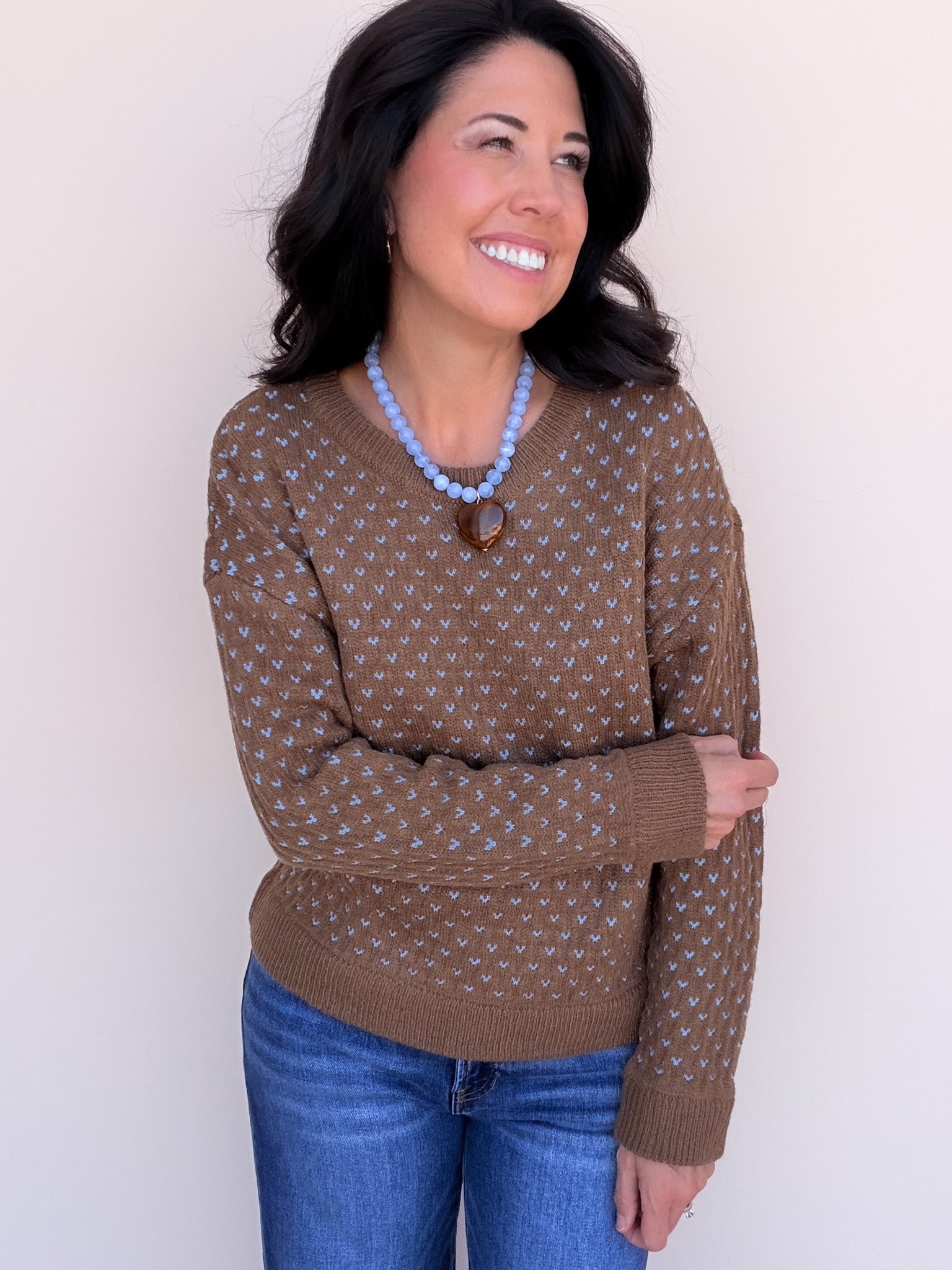 Saddle Stitch Sweater
