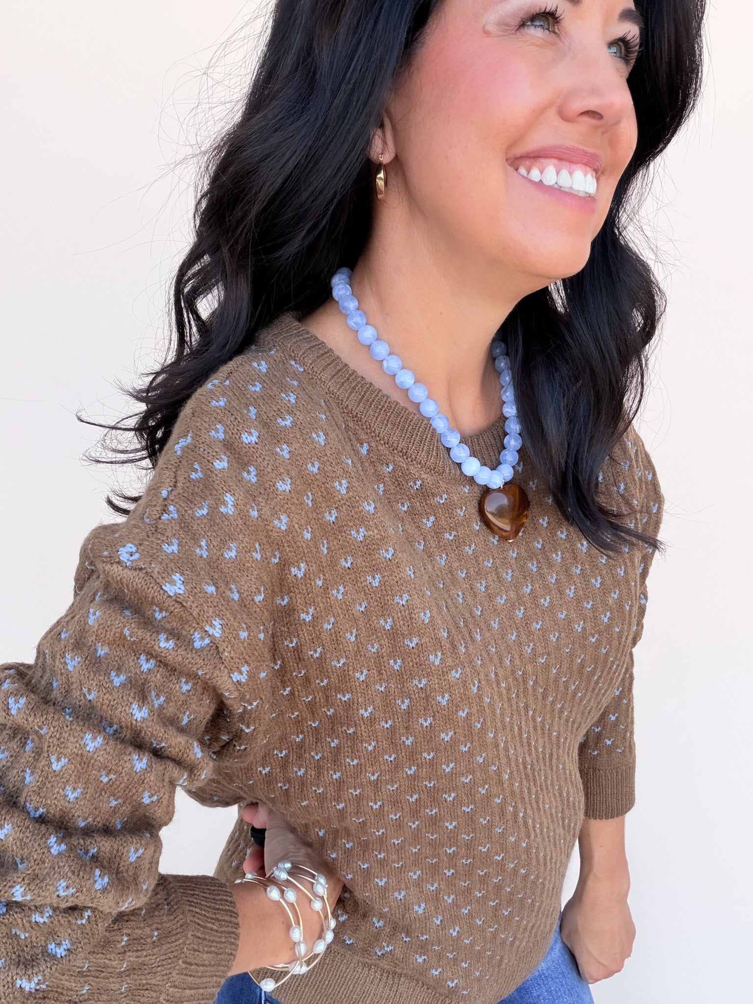 Saddle Stitch Sweater