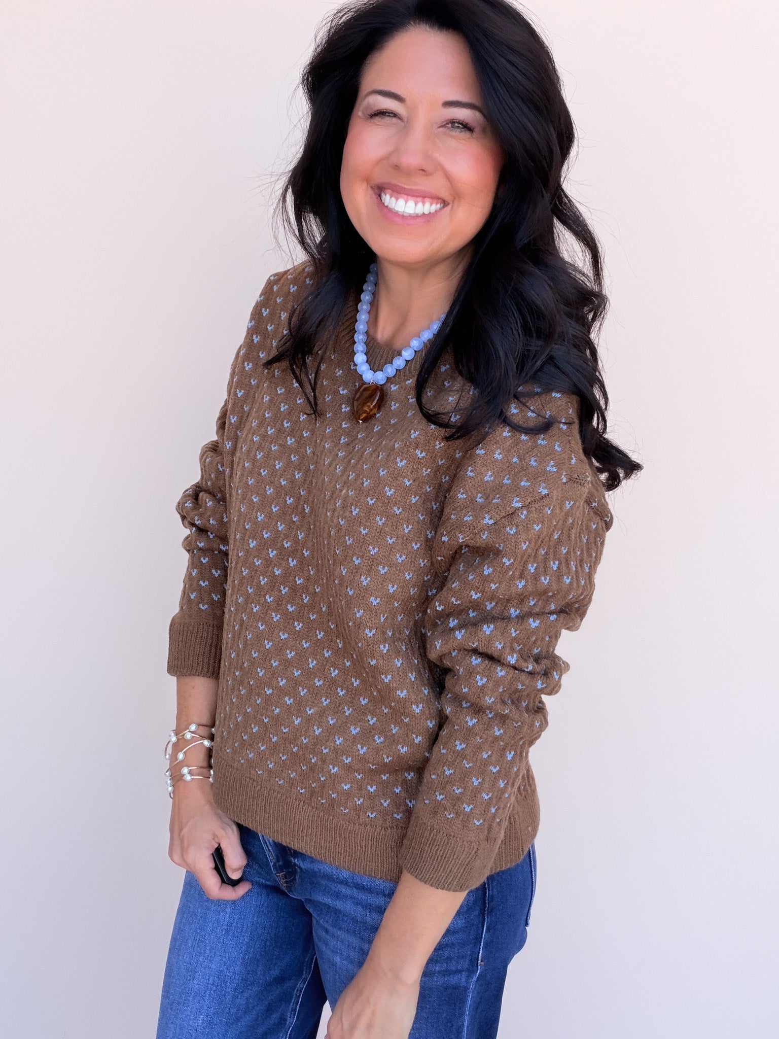 Saddle Stitch Sweater