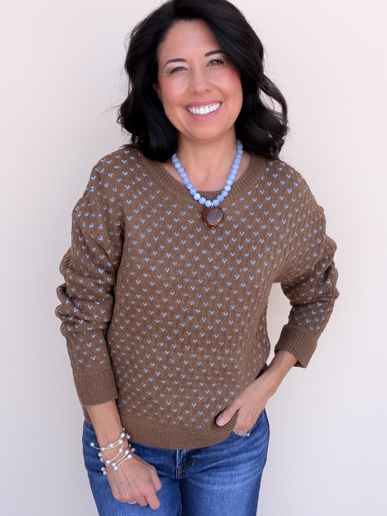 Saddle Stitch Sweater