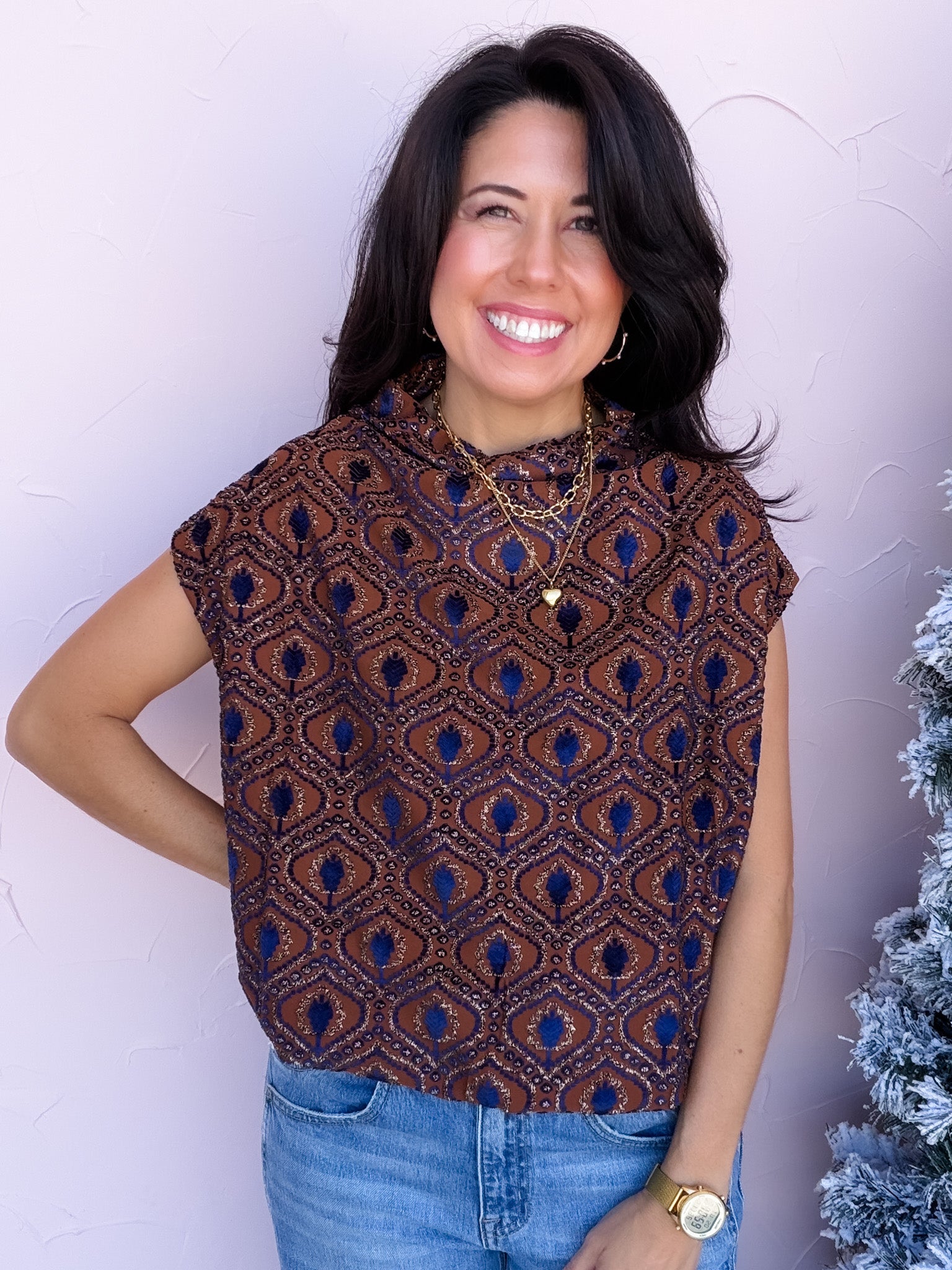 Royal Holiday Top