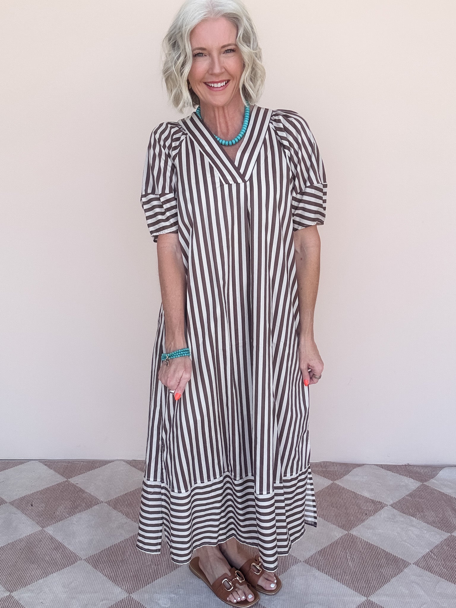 Change of Stripe Dress