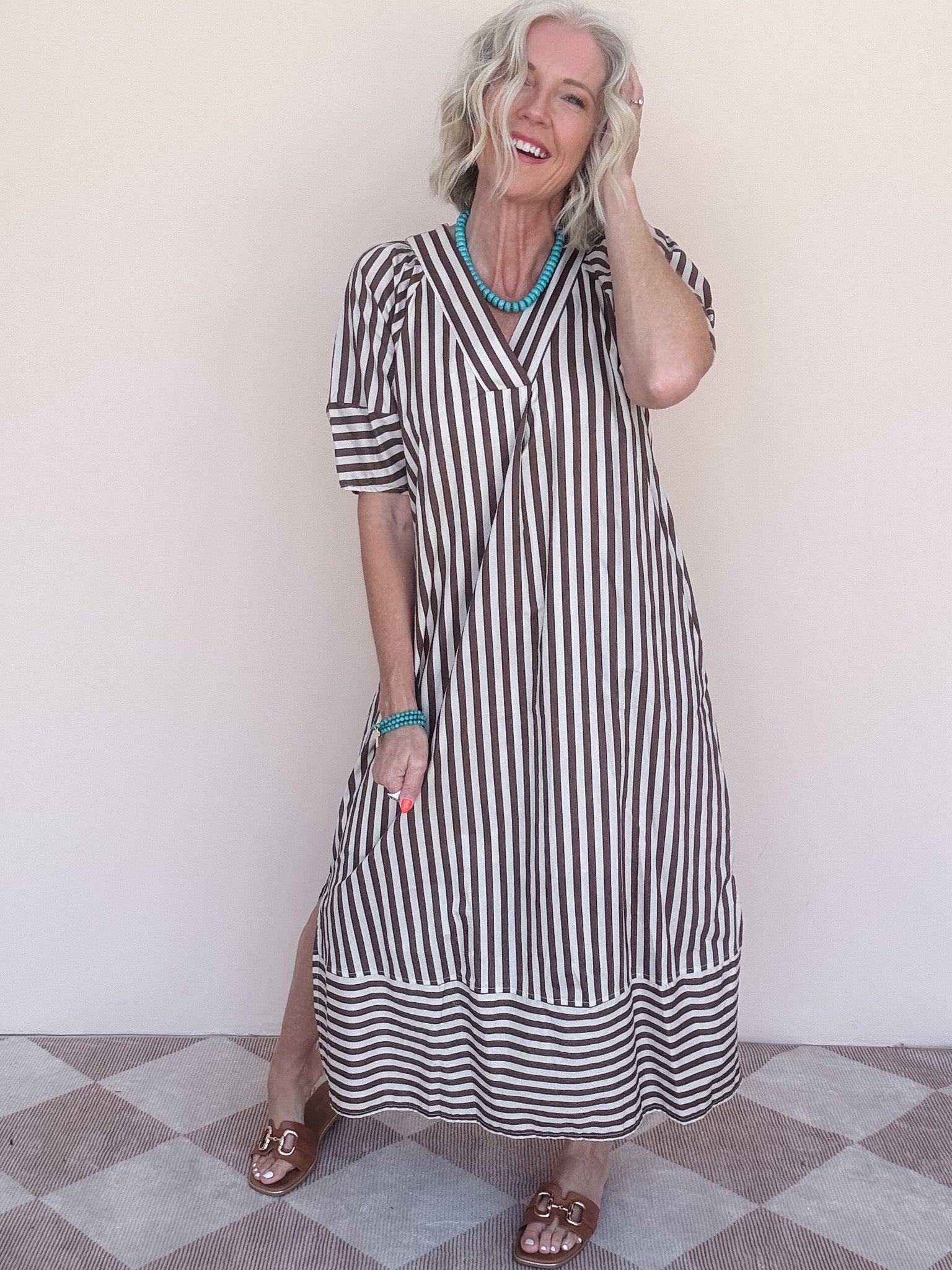 Change of Stripe Dress
