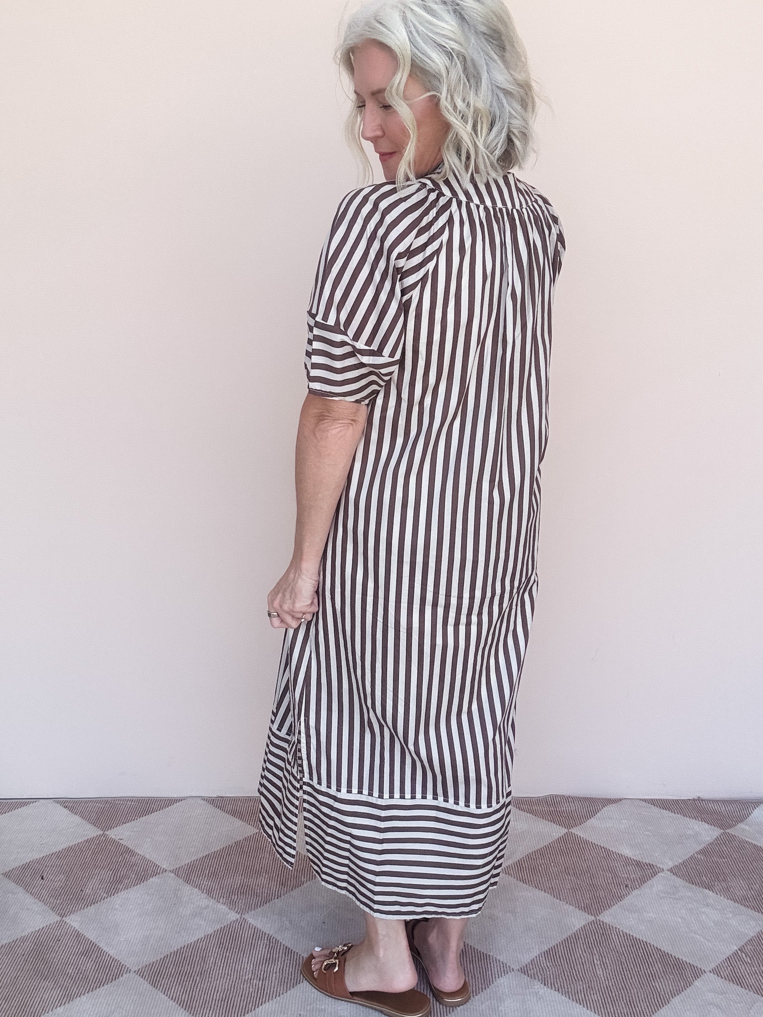 Change of Stripe Dress