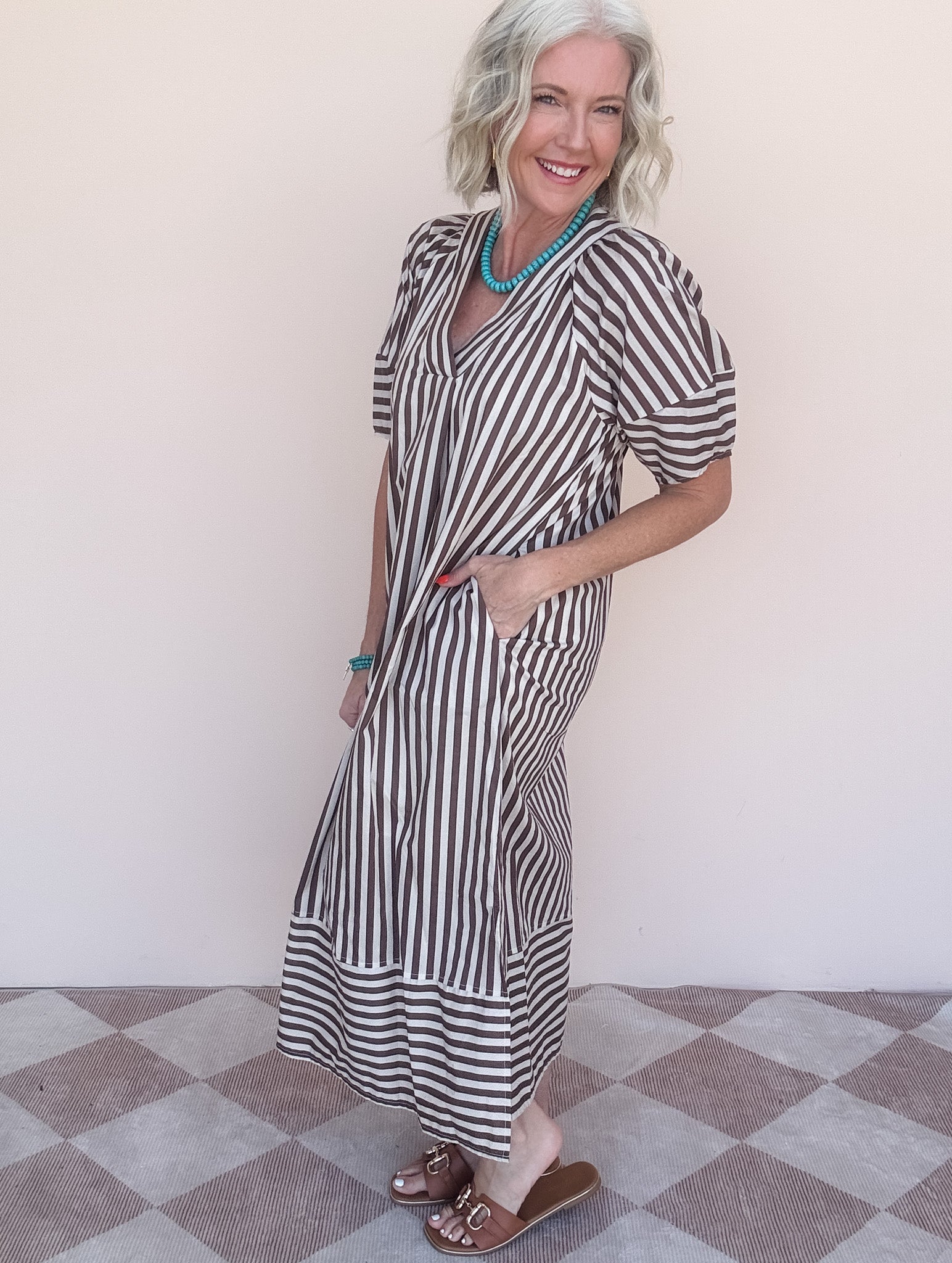 Change of Stripe Dress