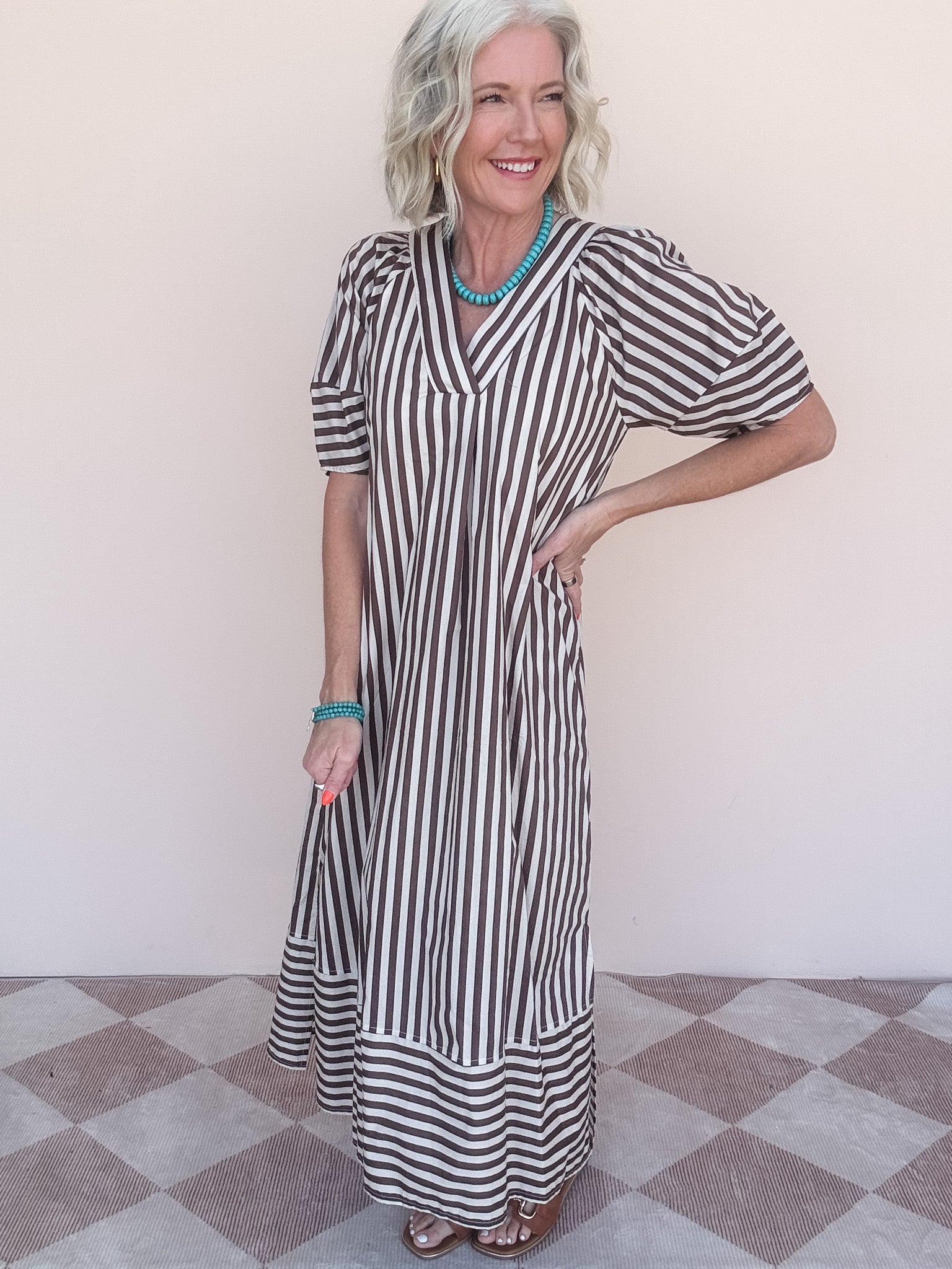 Change of Stripe Dress