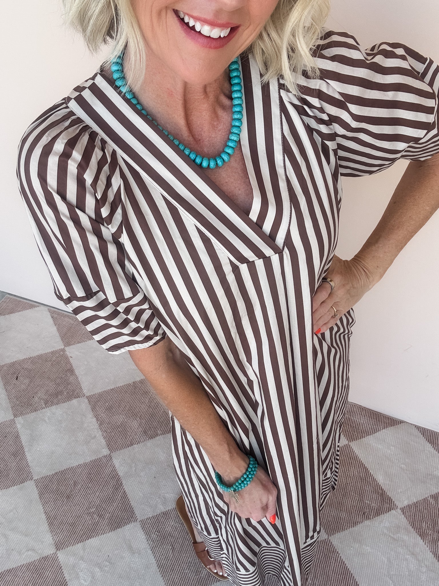 Change of Stripe Dress
