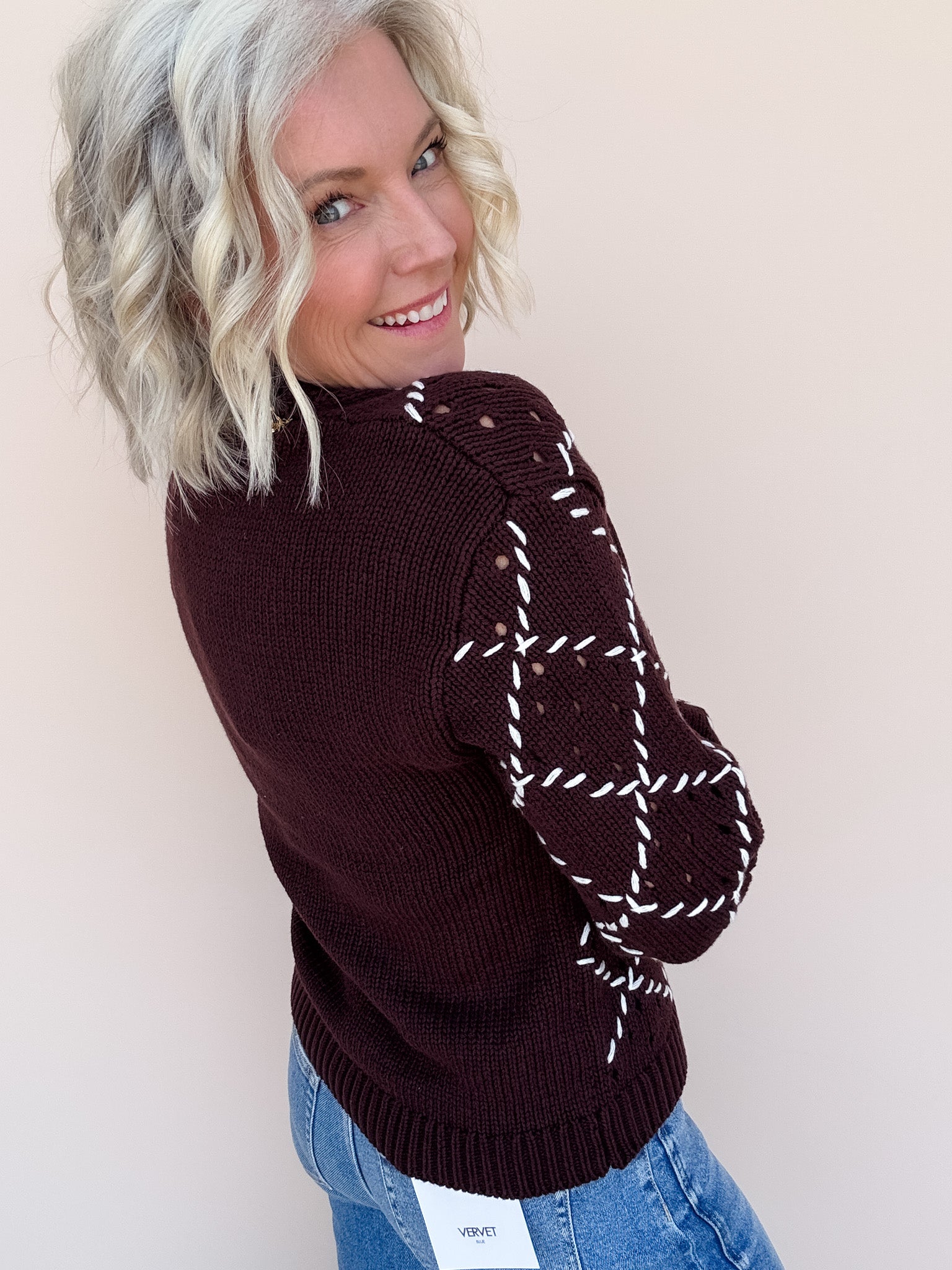 Lattice House Cardigan