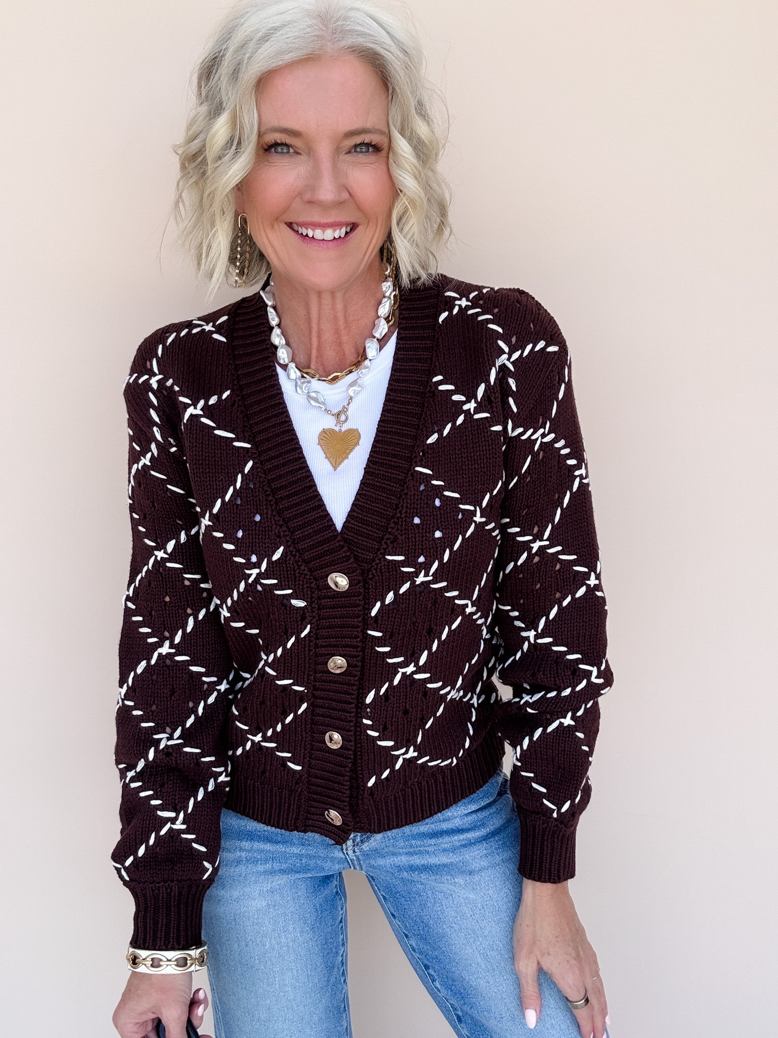 Lattice House Cardigan