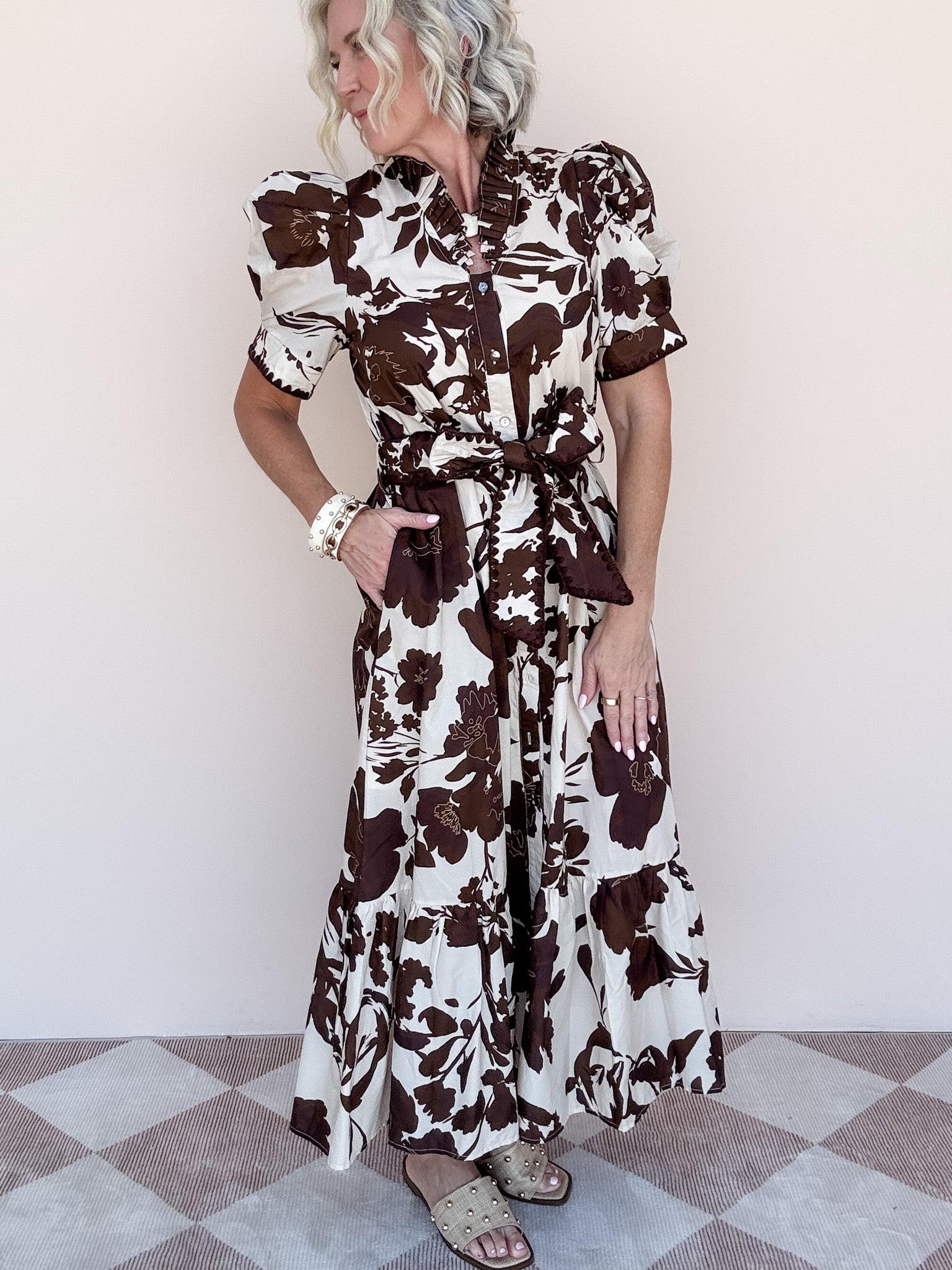 Sable Rose Dress