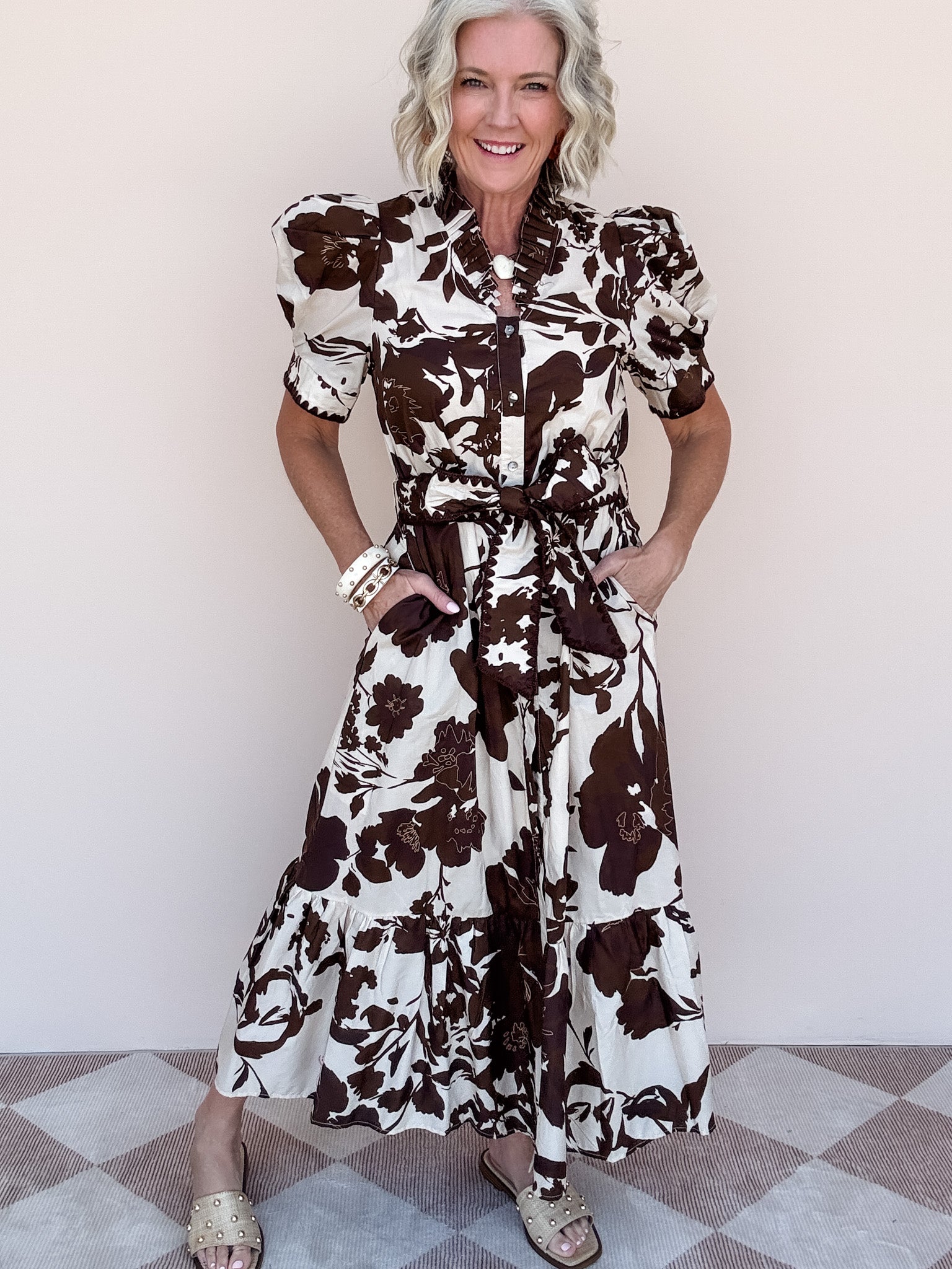 Sable Rose Dress