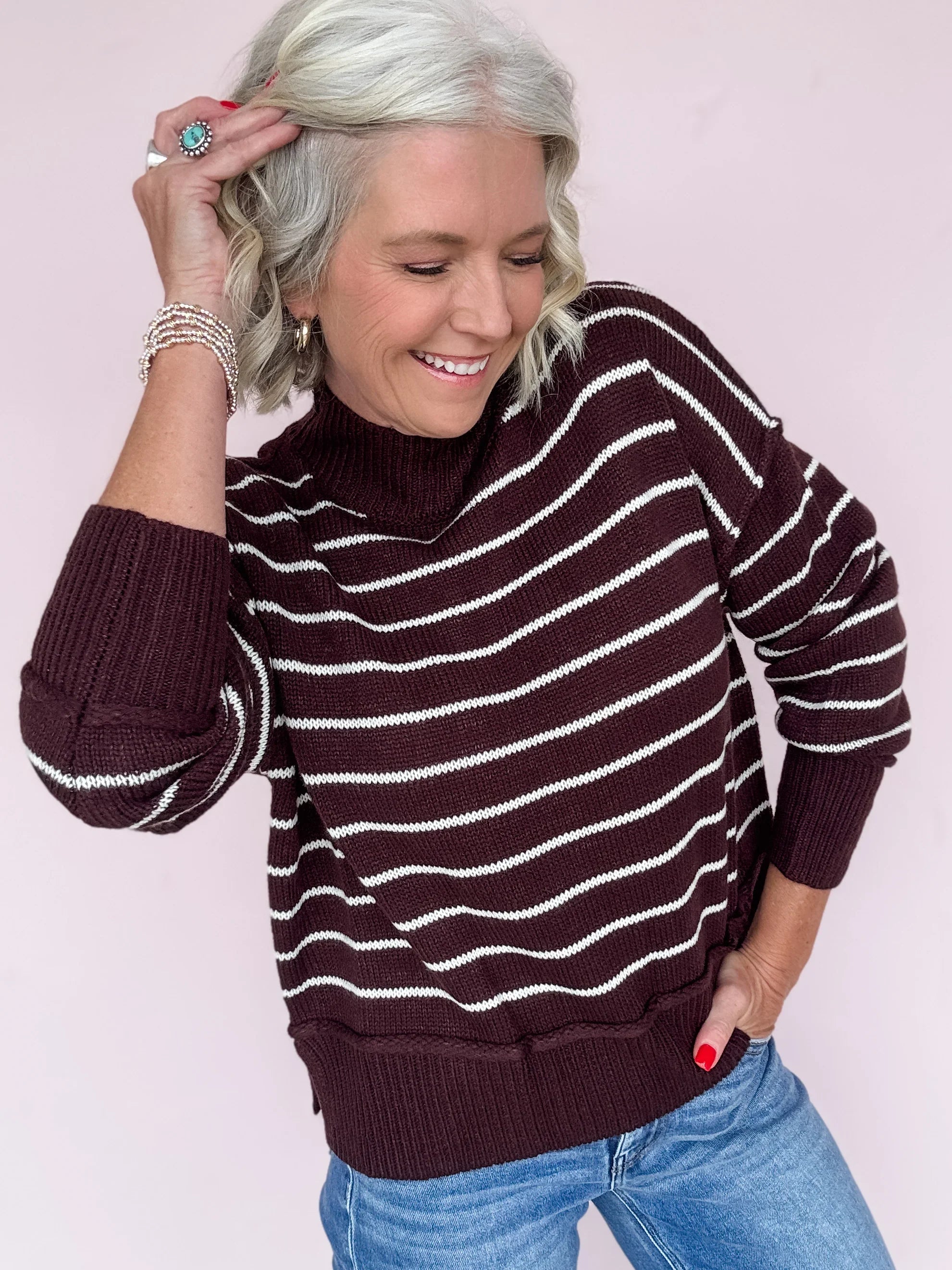 Between the Lines Sweater