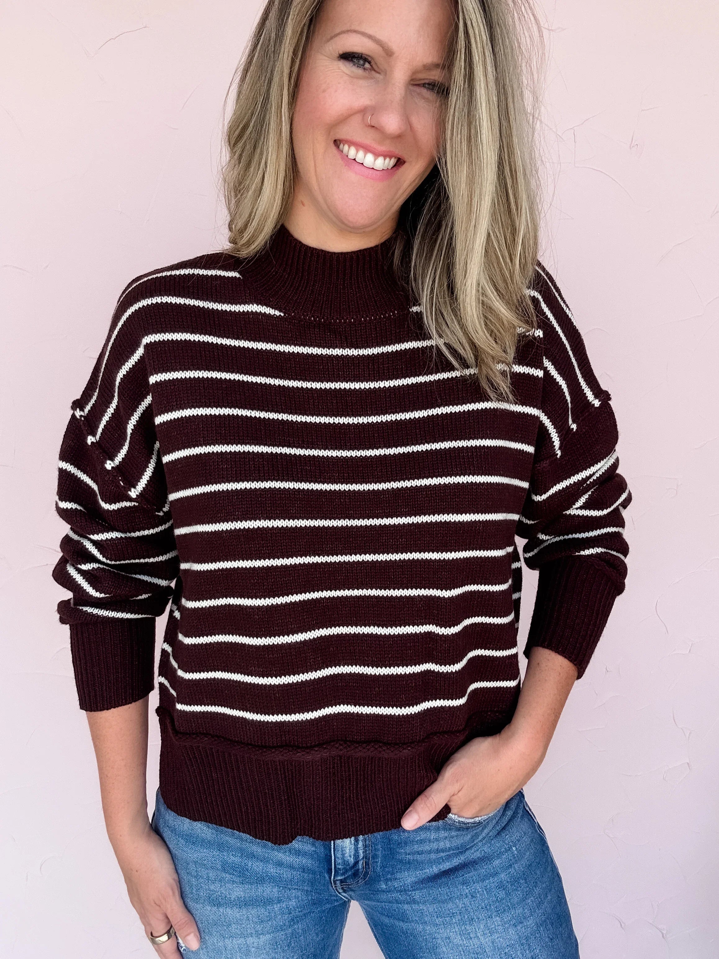 Between the Lines Sweater