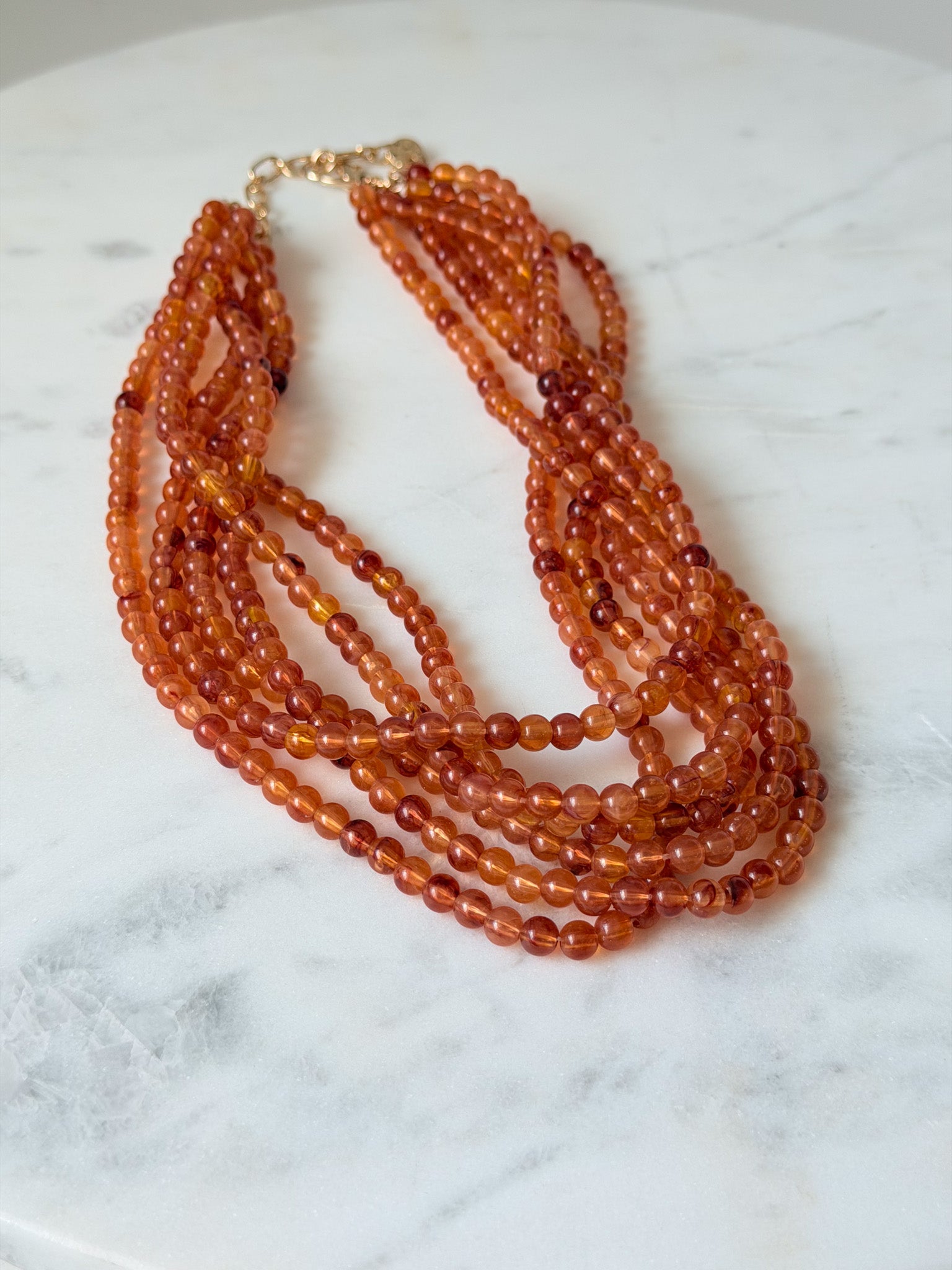 Sunset Canyon Bead Necklace