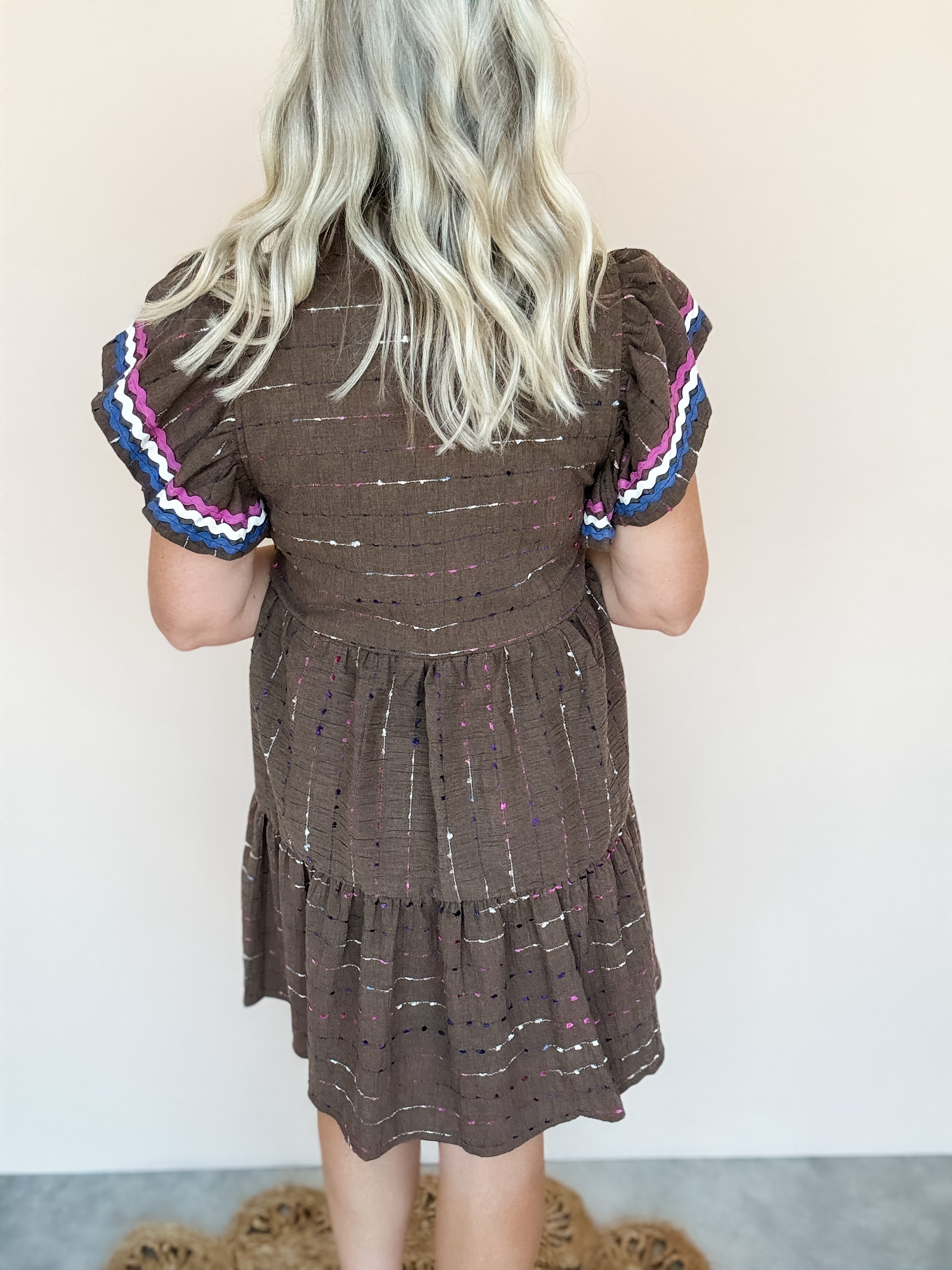 Rustic Dreamscape Mini Dress