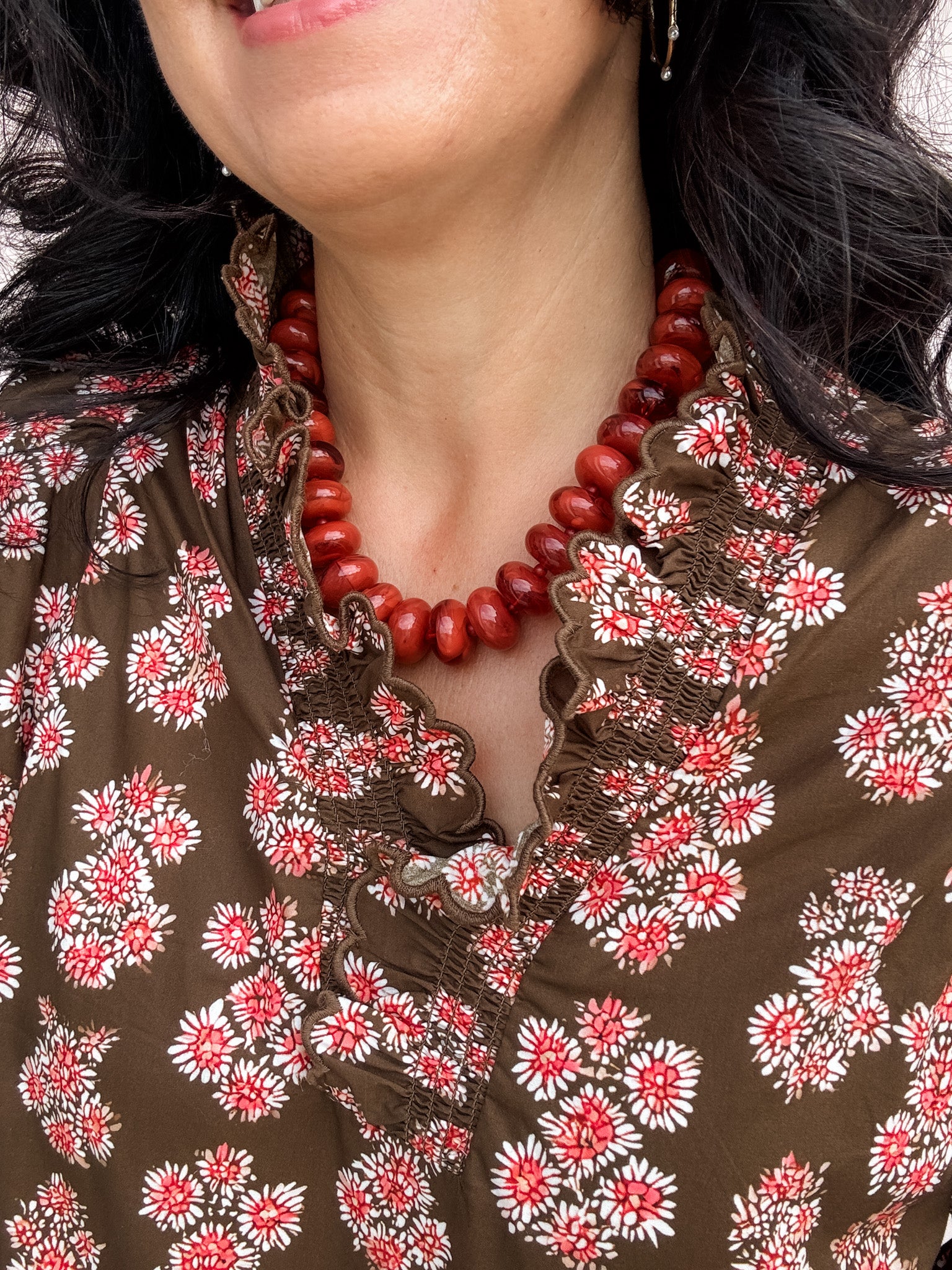 Falling Petals Top