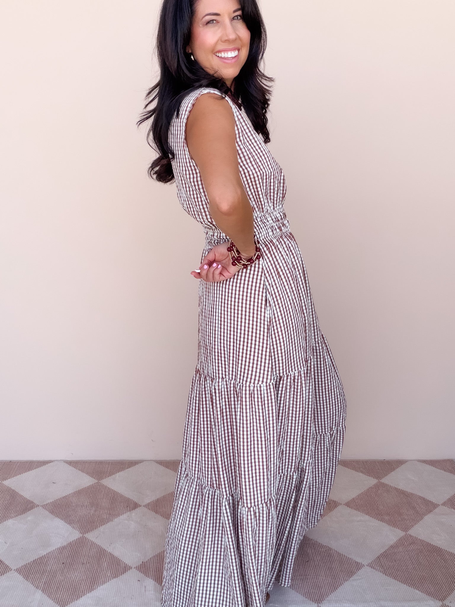 Gingham Grove Dress