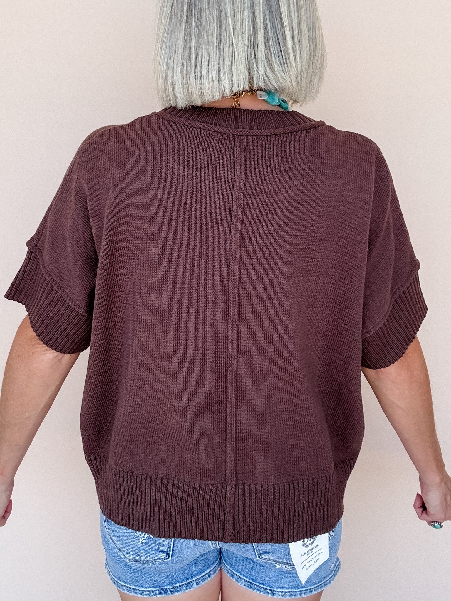 Right Touch Sweater | Brown