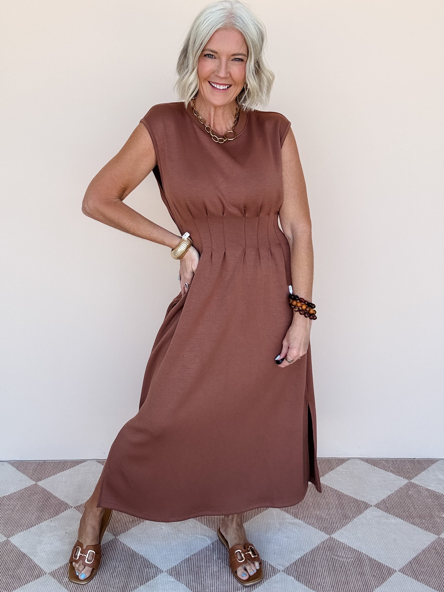Everyday Ease Dress | Mocha