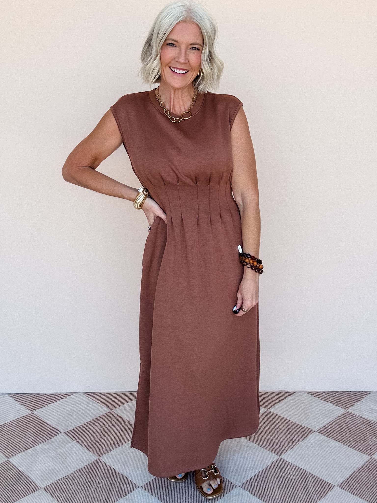 Everyday Ease Dress | Mocha