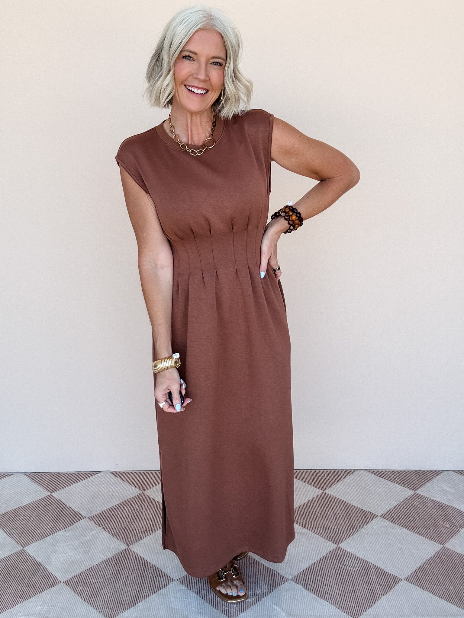 Everyday Ease Dress | Mocha