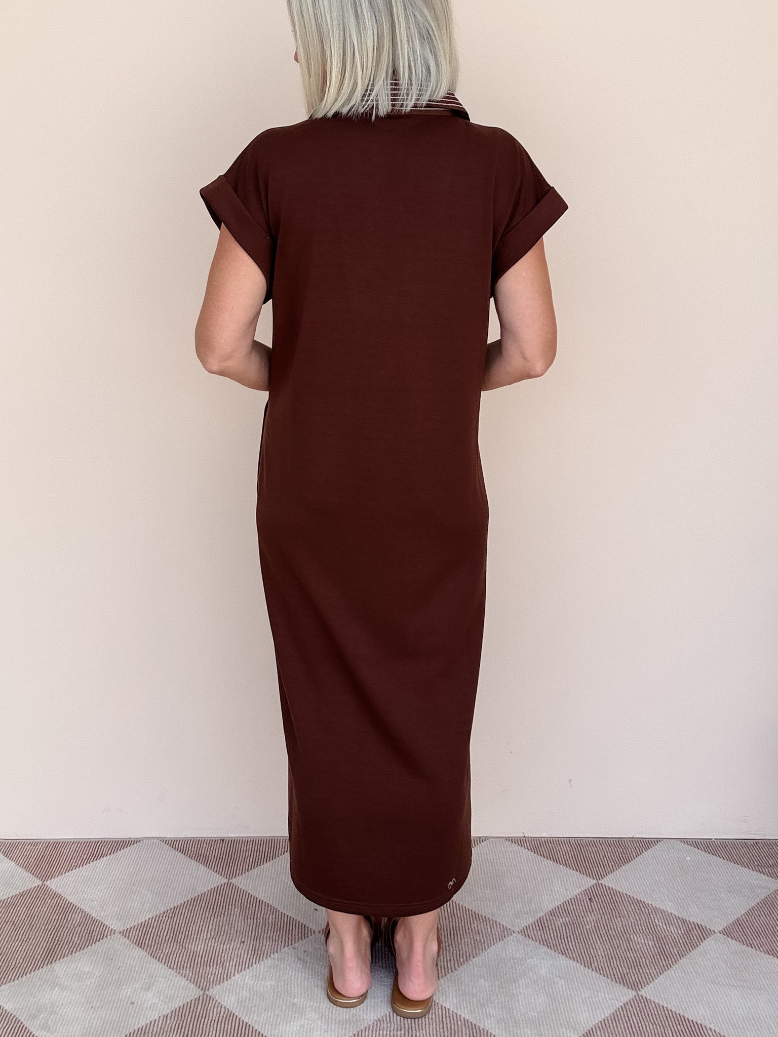 Line of Focus Maxi | Brown