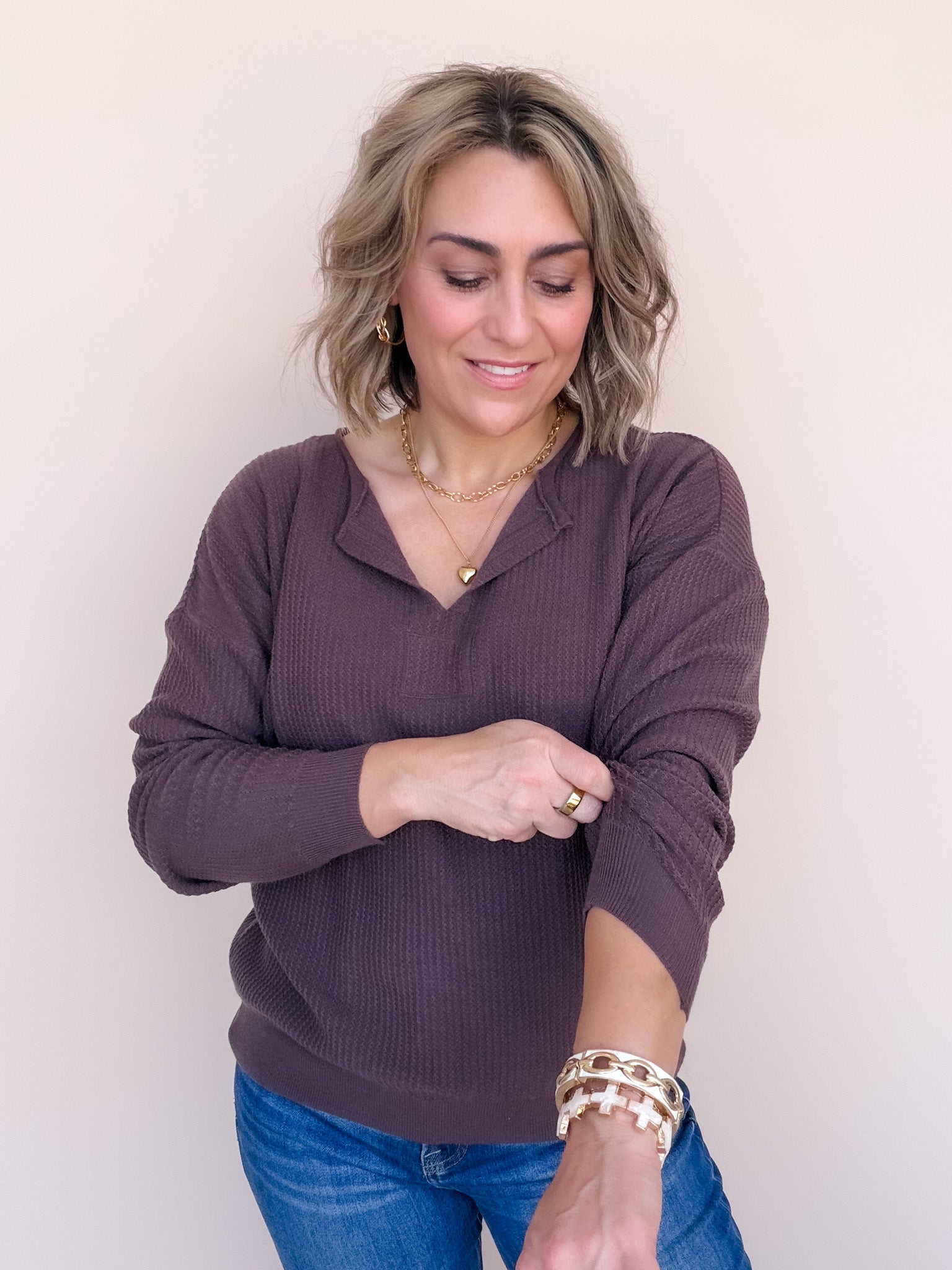 Weekend Standard Sweater | Brown