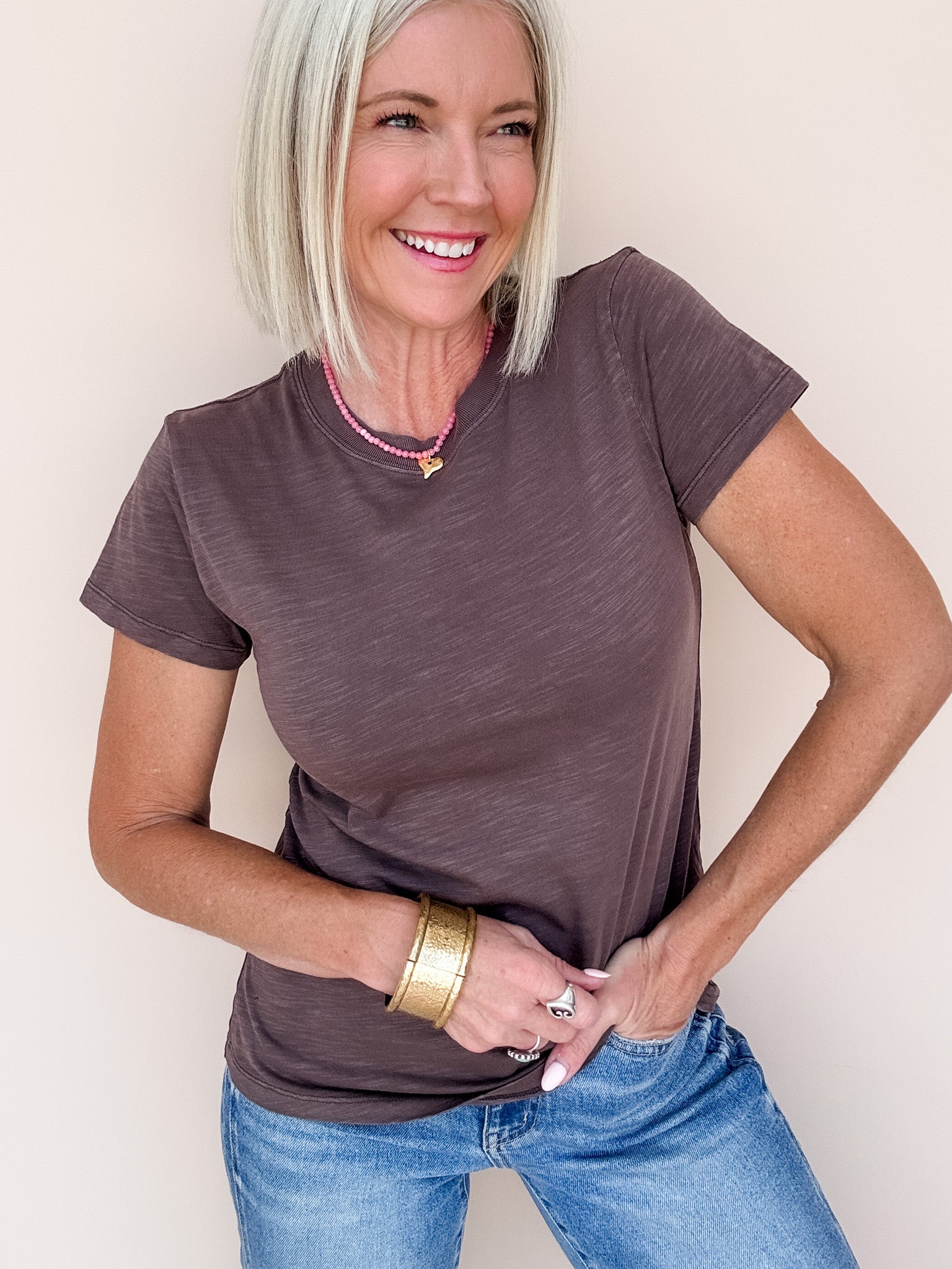 Simple Truth Tee | Cocoa