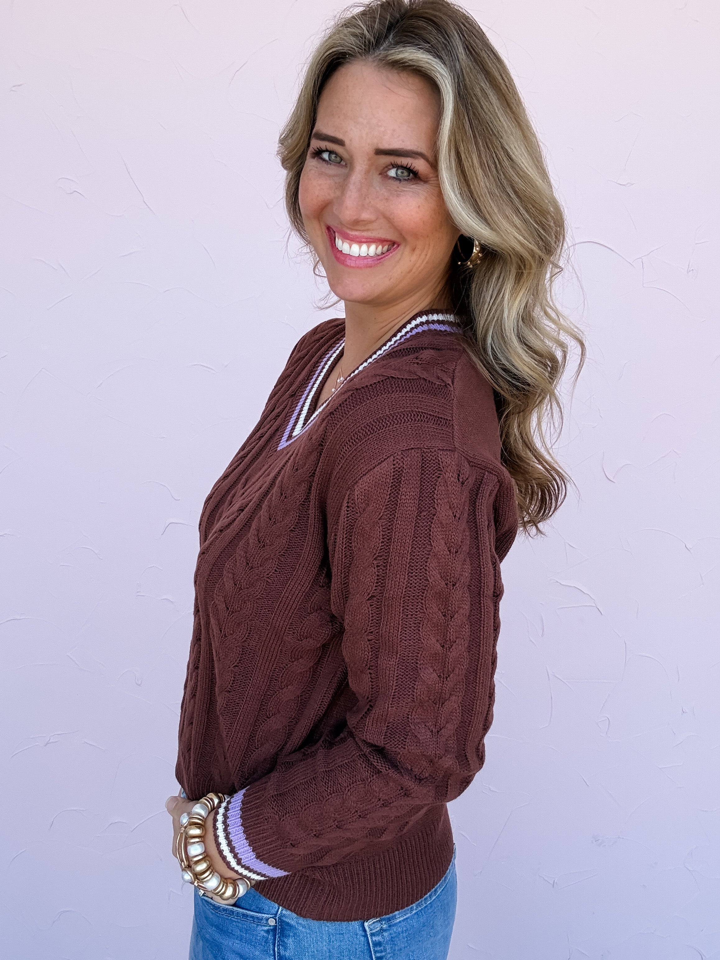 Sweet Victory Knit Sweater