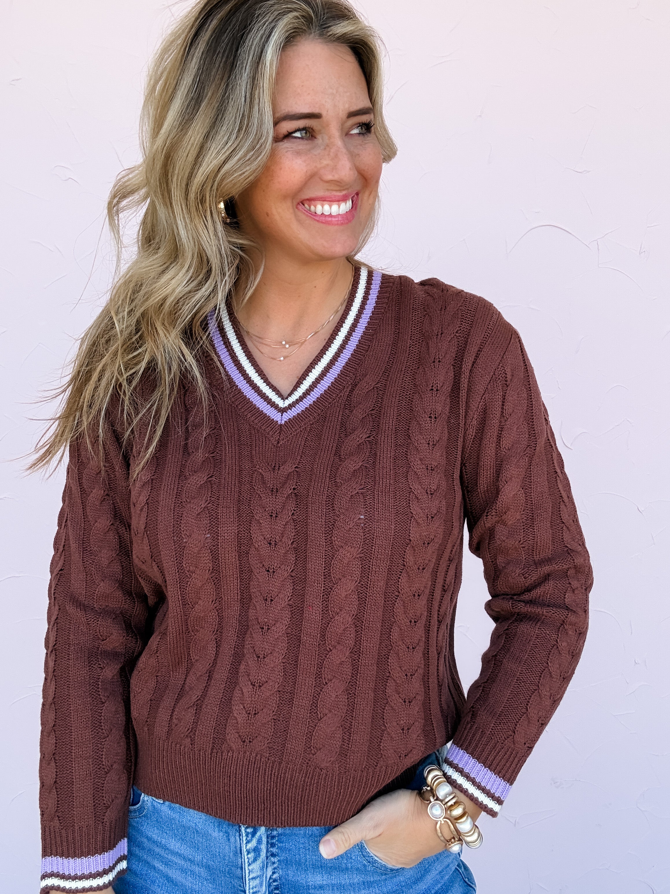 Sweet Victory Knit Sweater