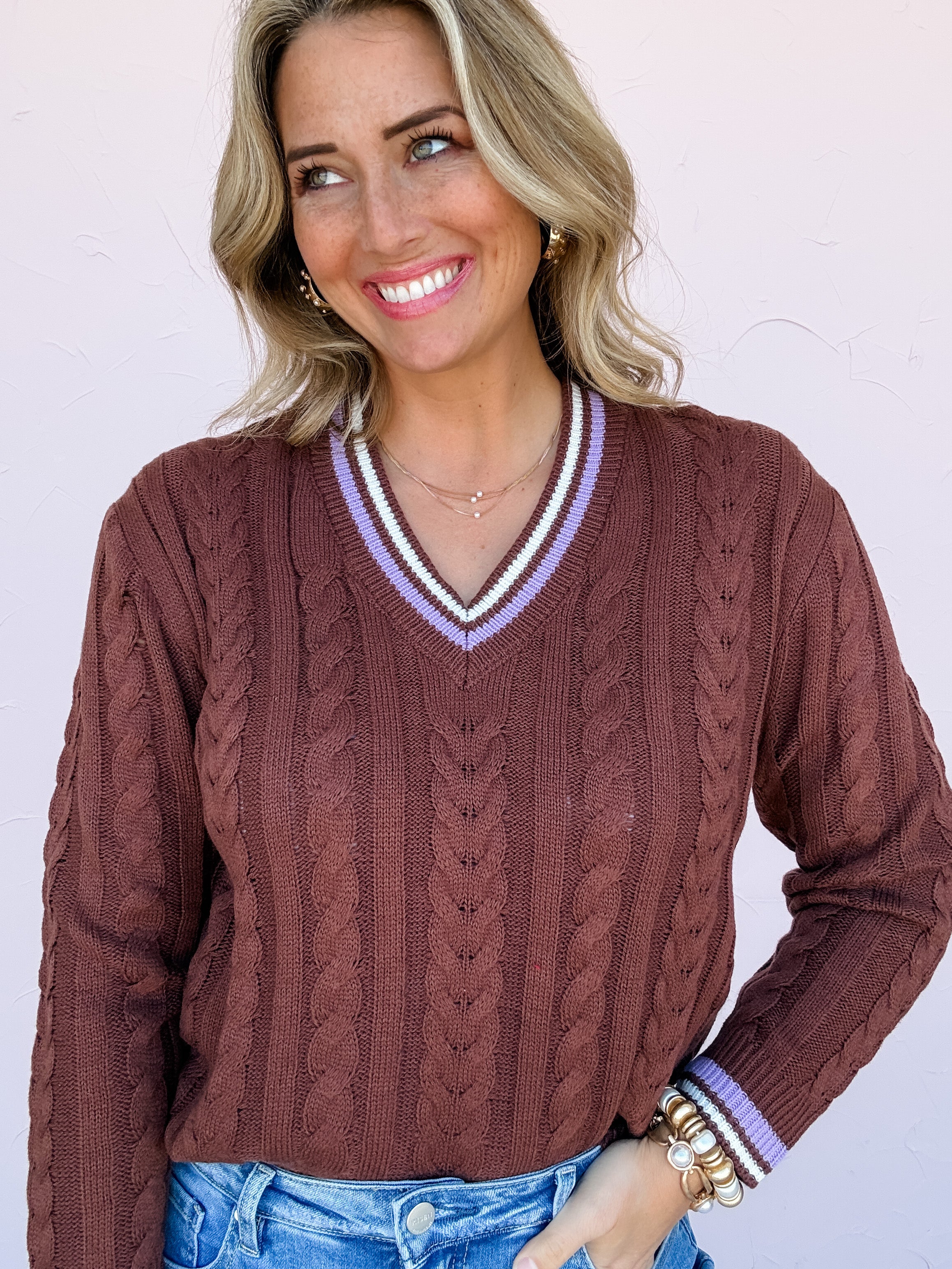 Sweet Victory Knit Sweater
