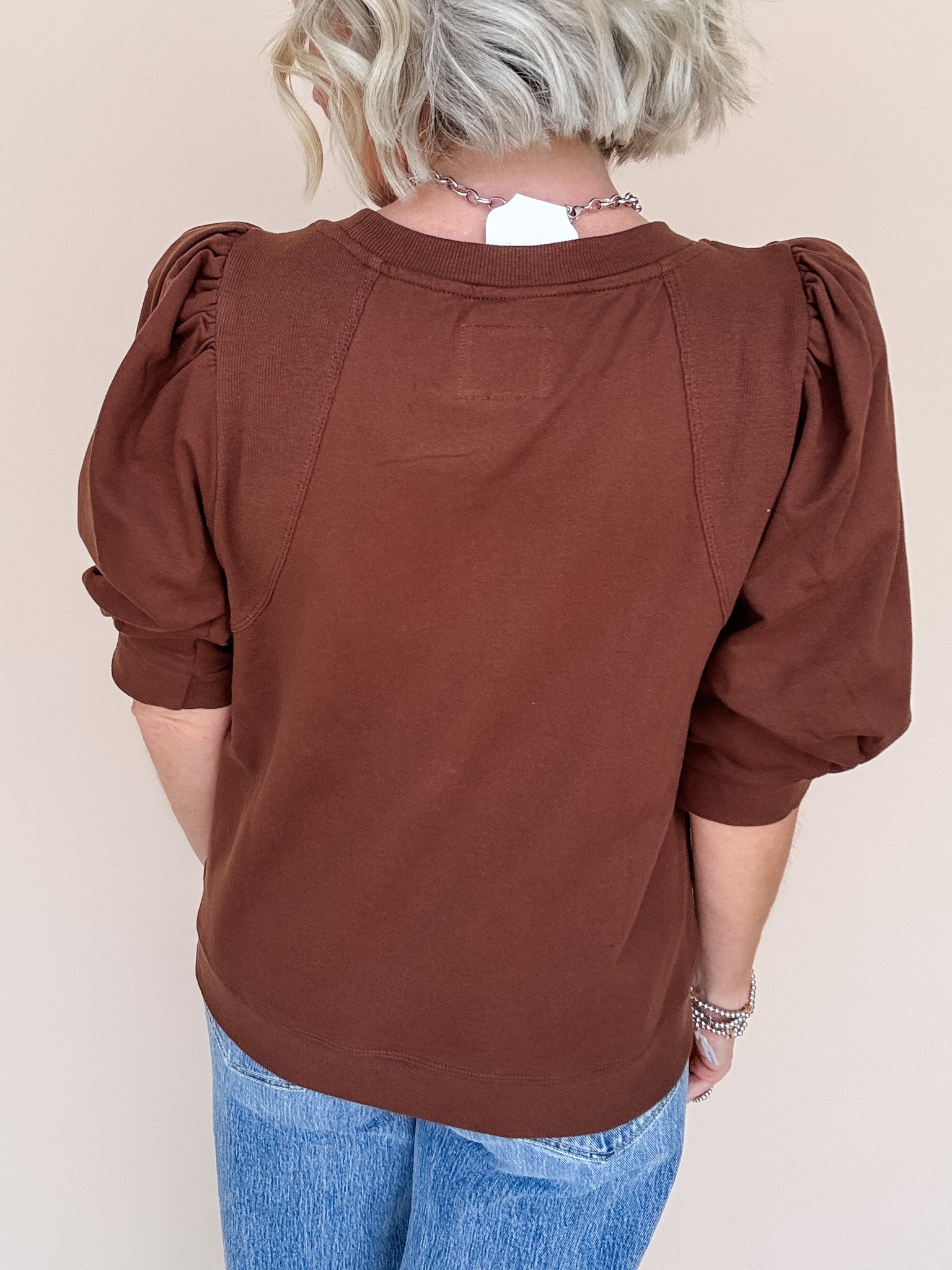Ridge Bend Top | Brown