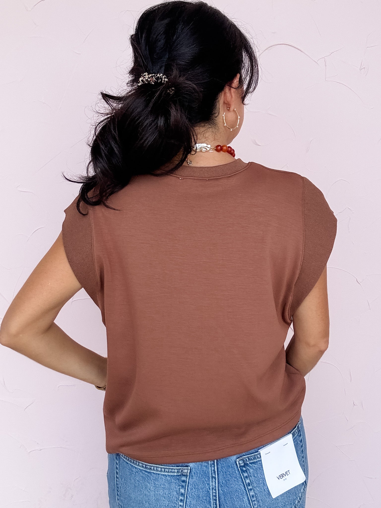 Kelly Coast Top | Mocha