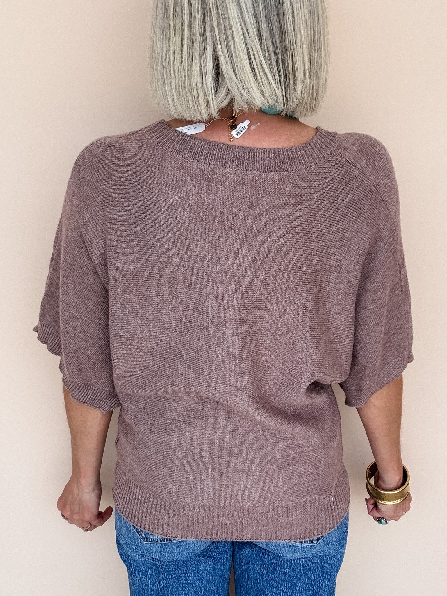 Landry Knit Top | Light Mocha
