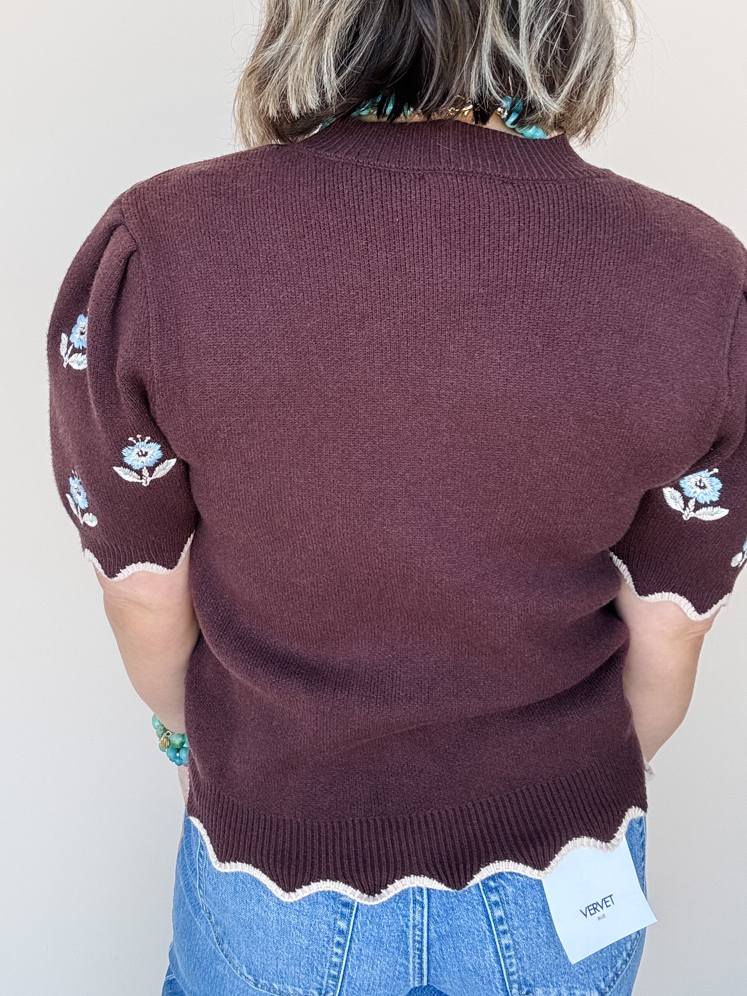 Chocolate Bloom Sweater