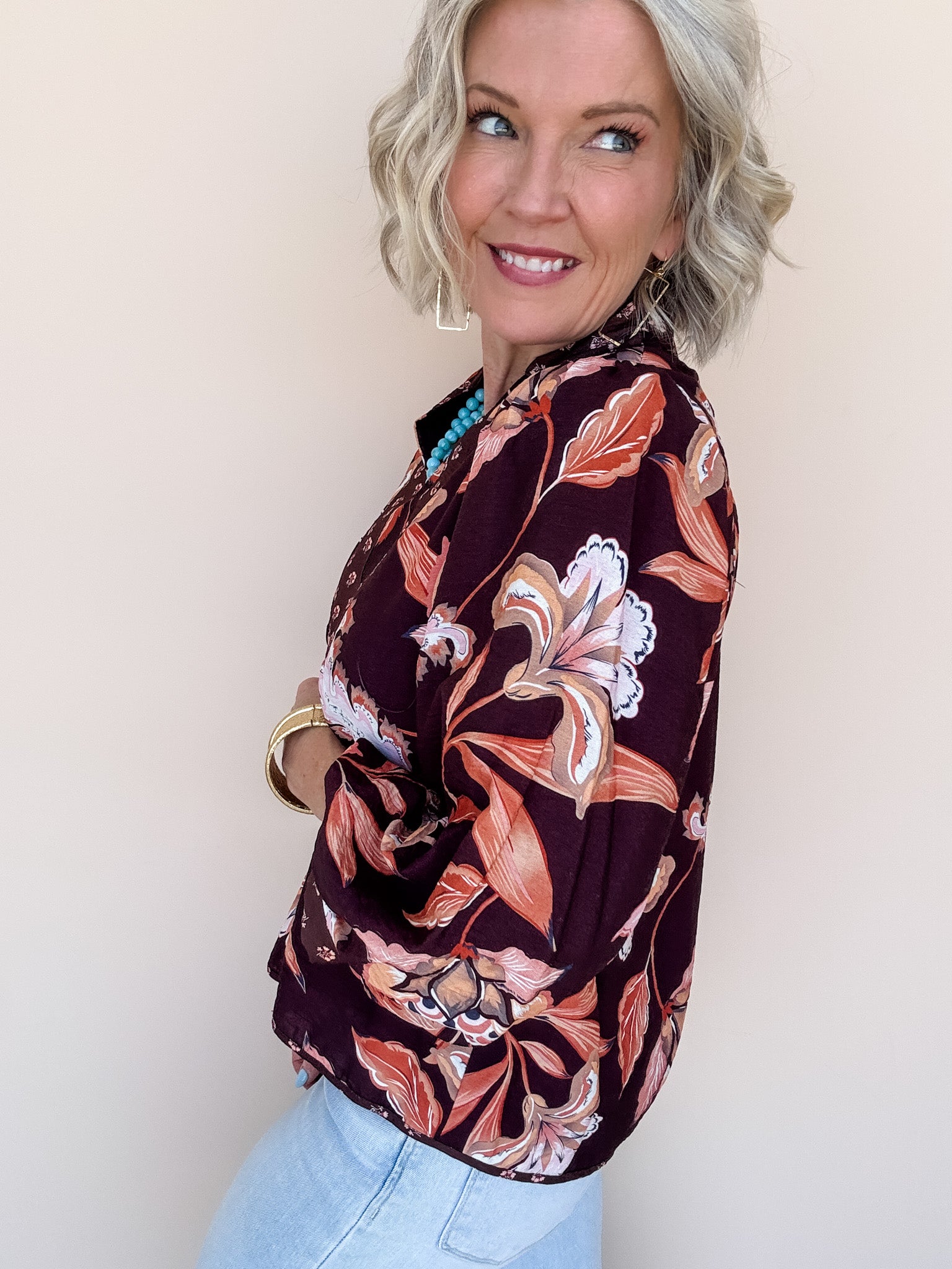 Sienna Paisley Top