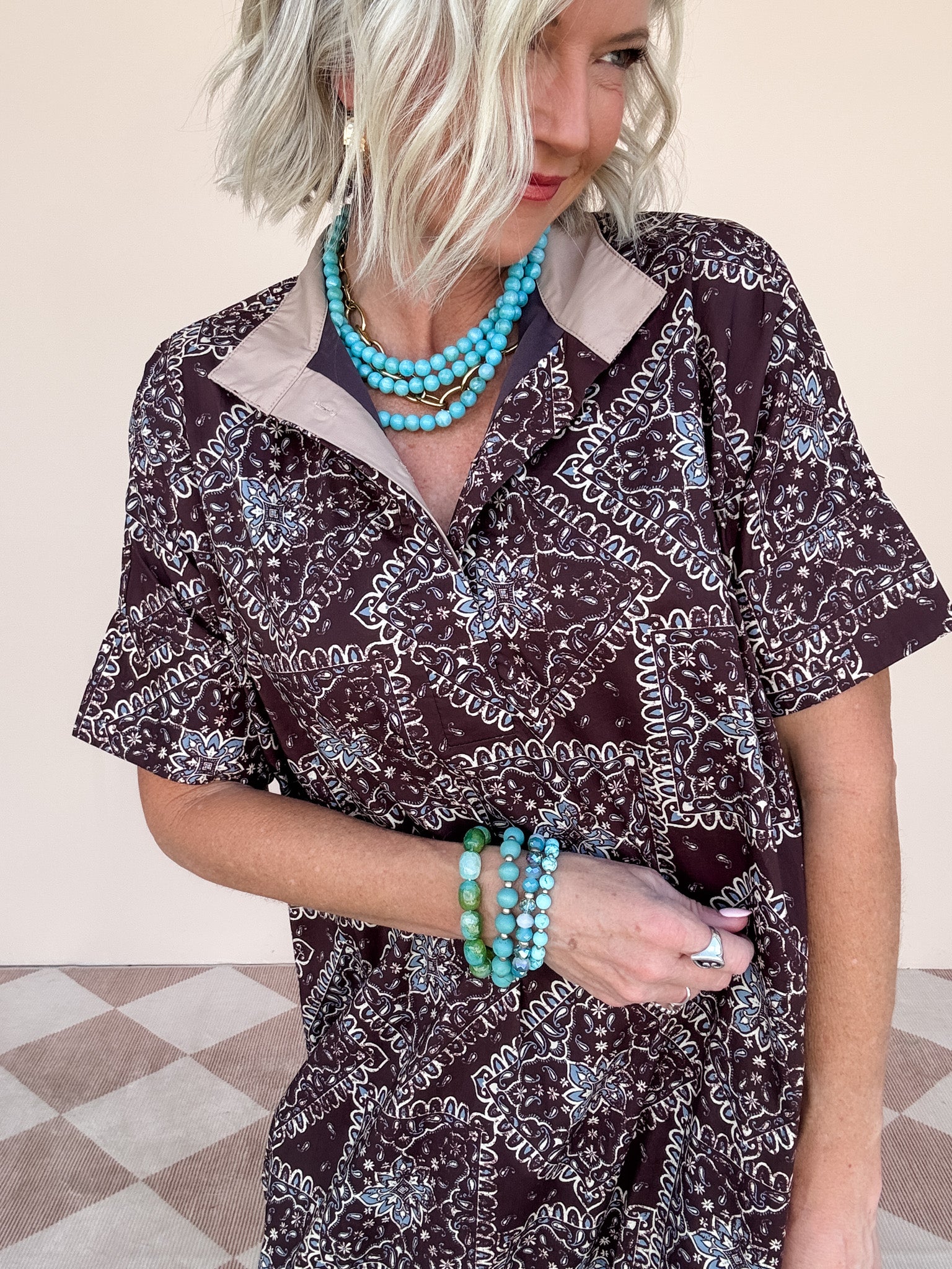 Winslow Dress | Brown