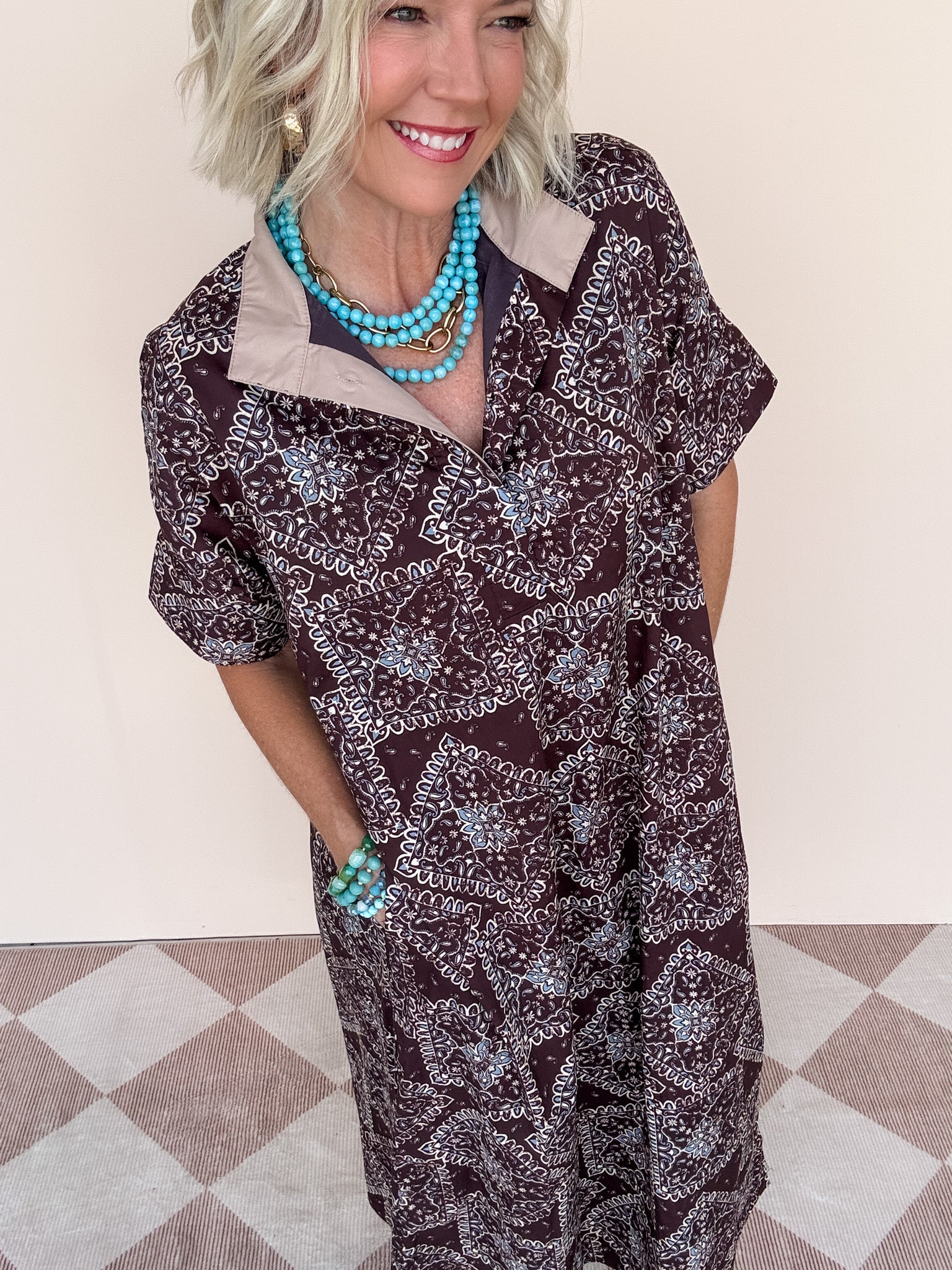 Winslow Dress | Brown