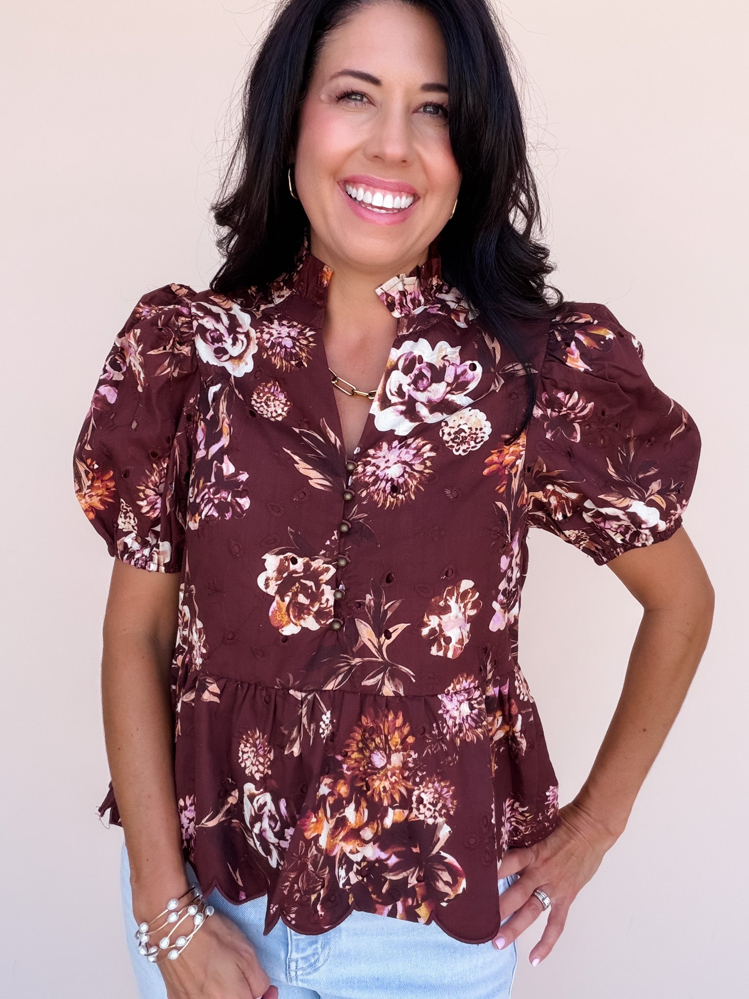 Gruene Getaway Top | Brown