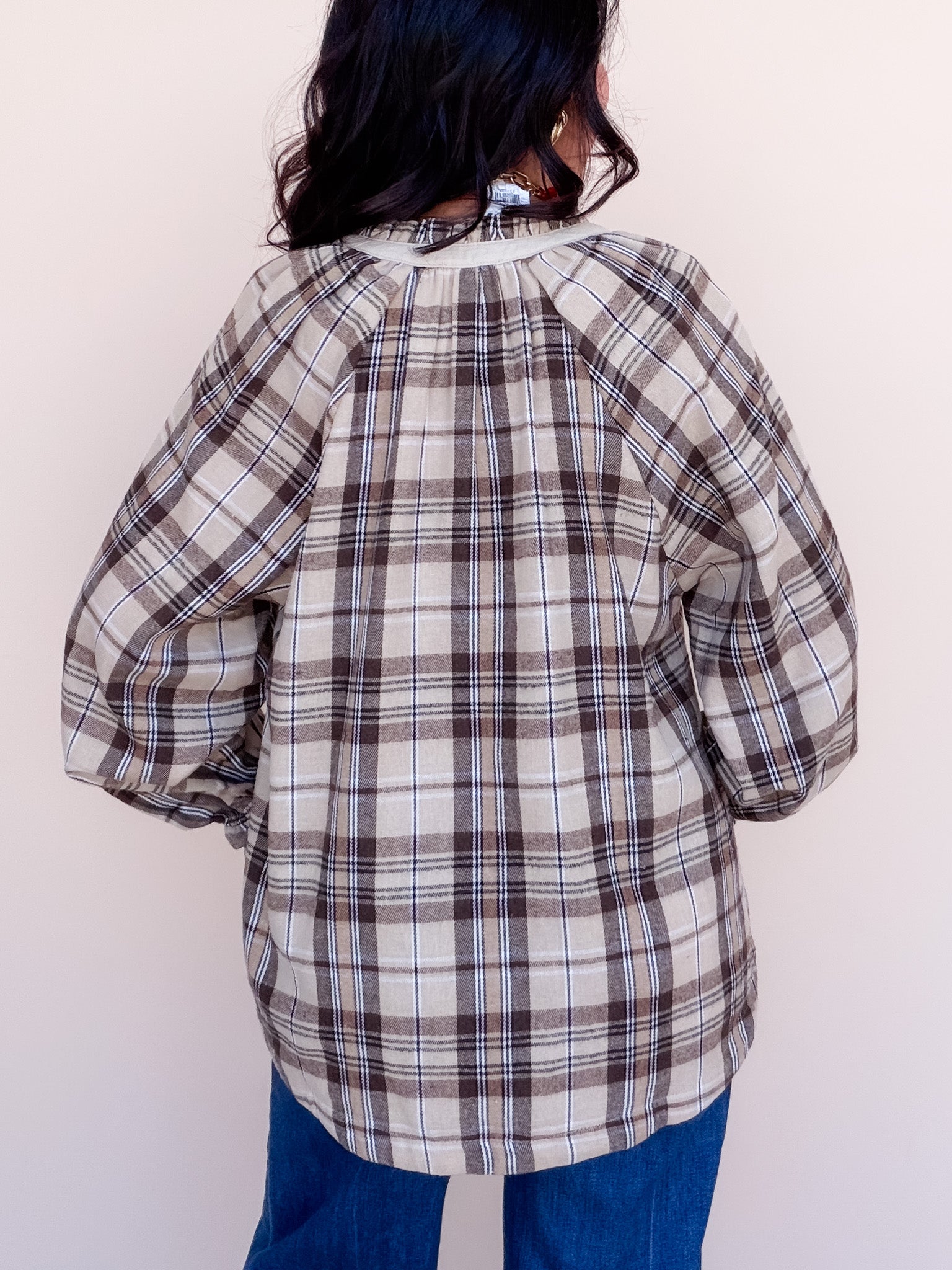 Plaid & Simple Top