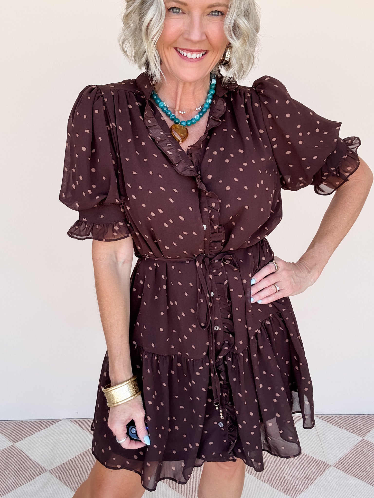 Sylvie Ruffle Dress
