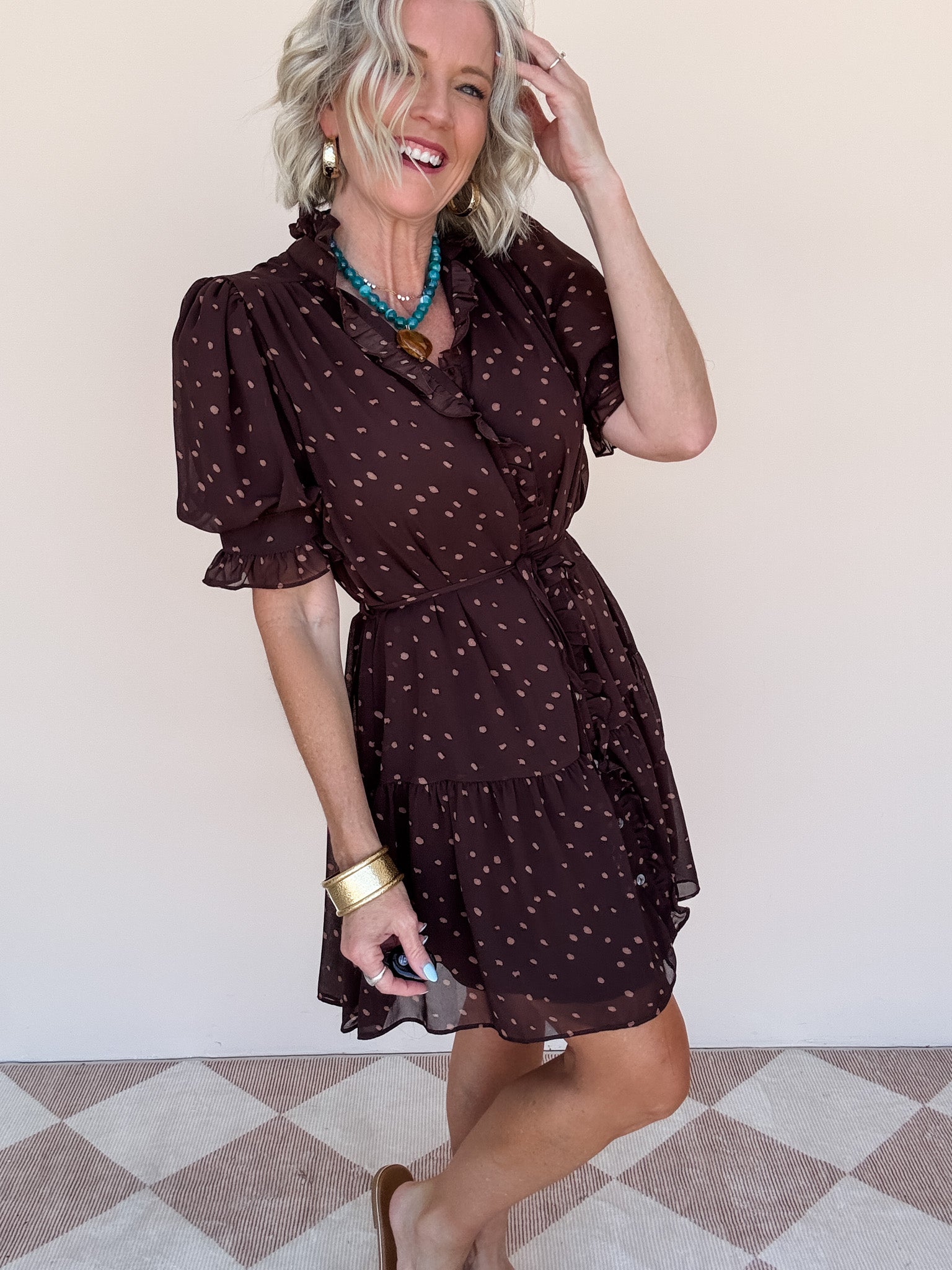Sylvie Ruffle Dress
