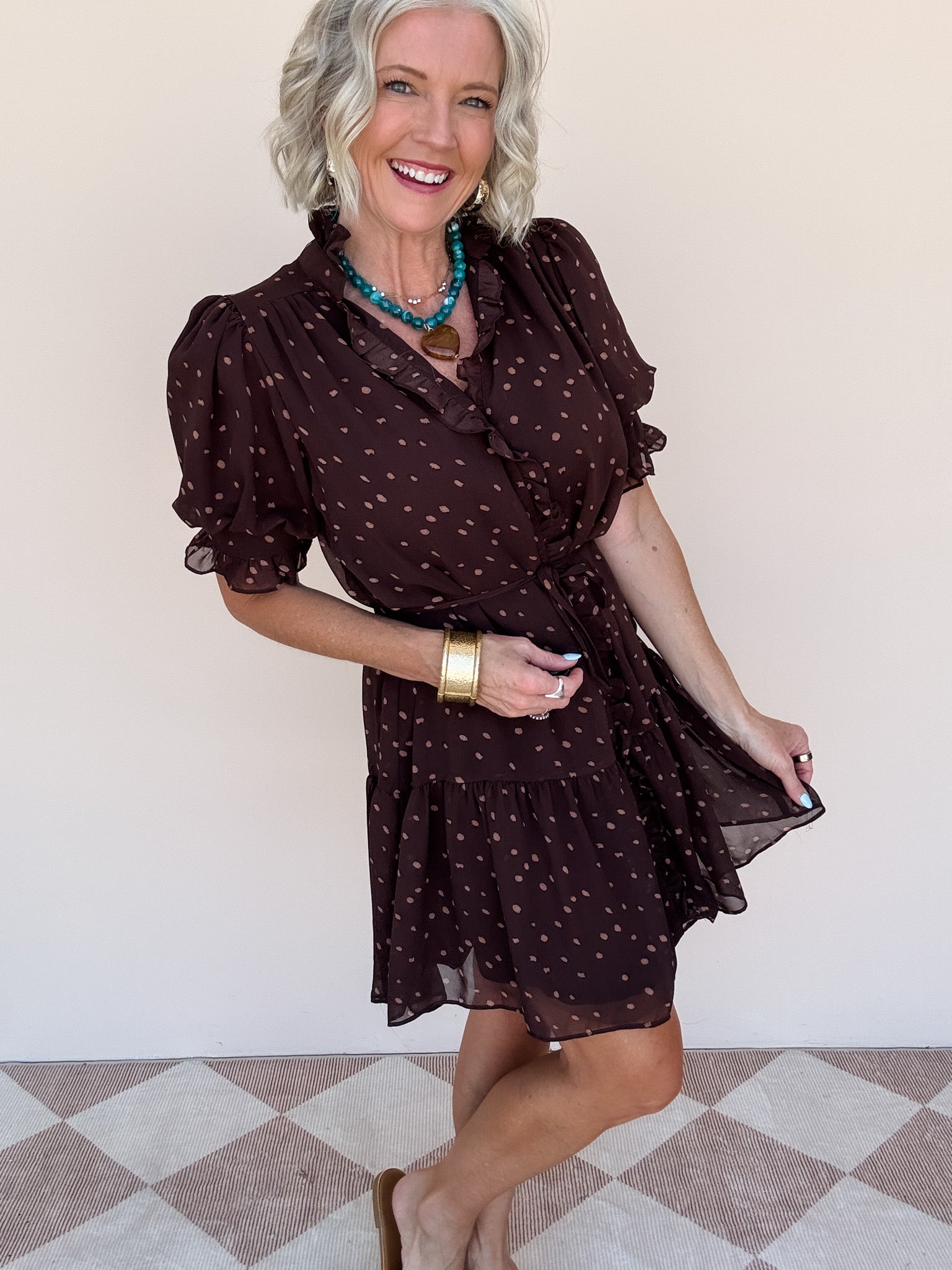 Sylvie Ruffle Dress