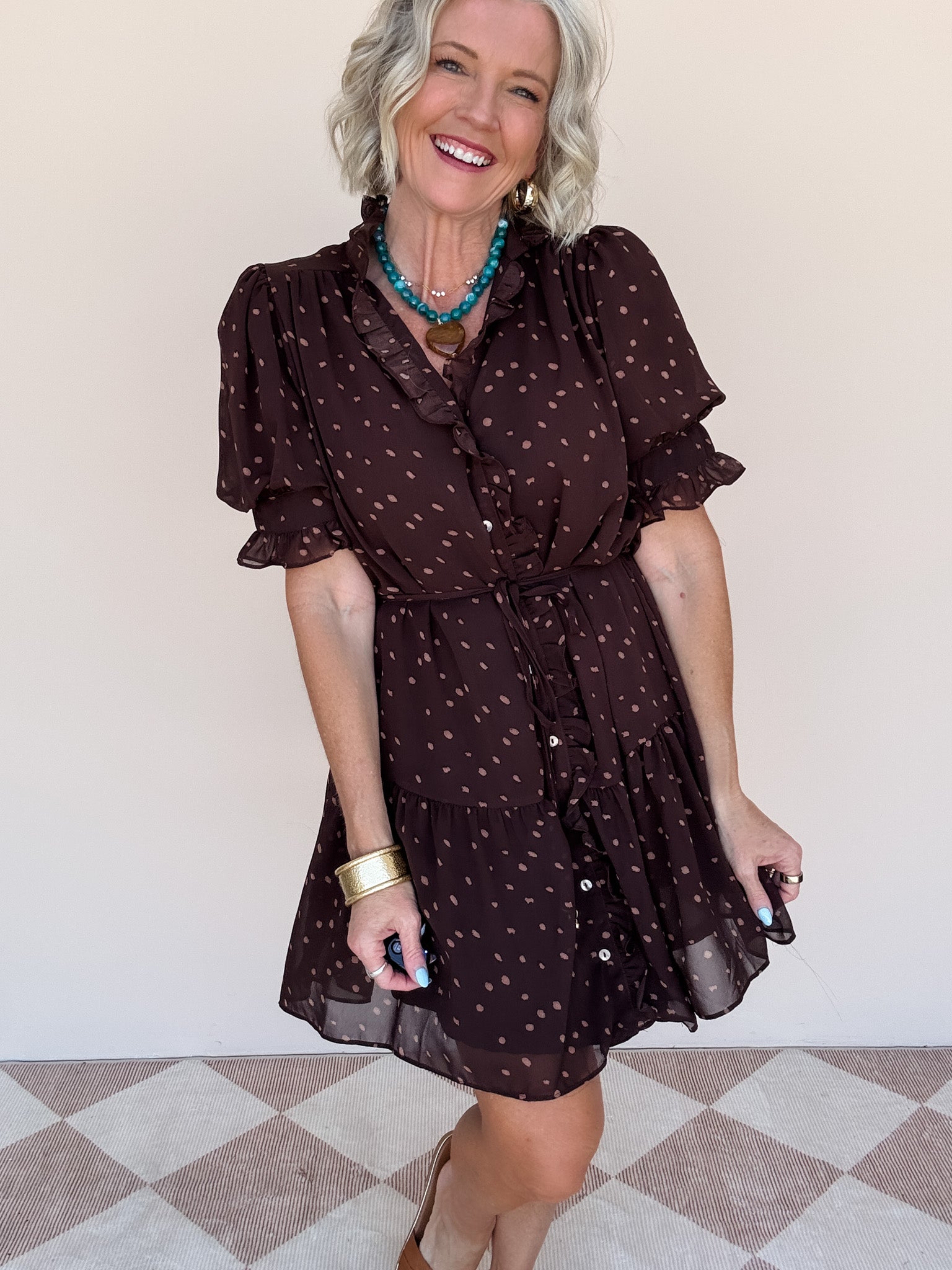 Sylvie Ruffle Dress