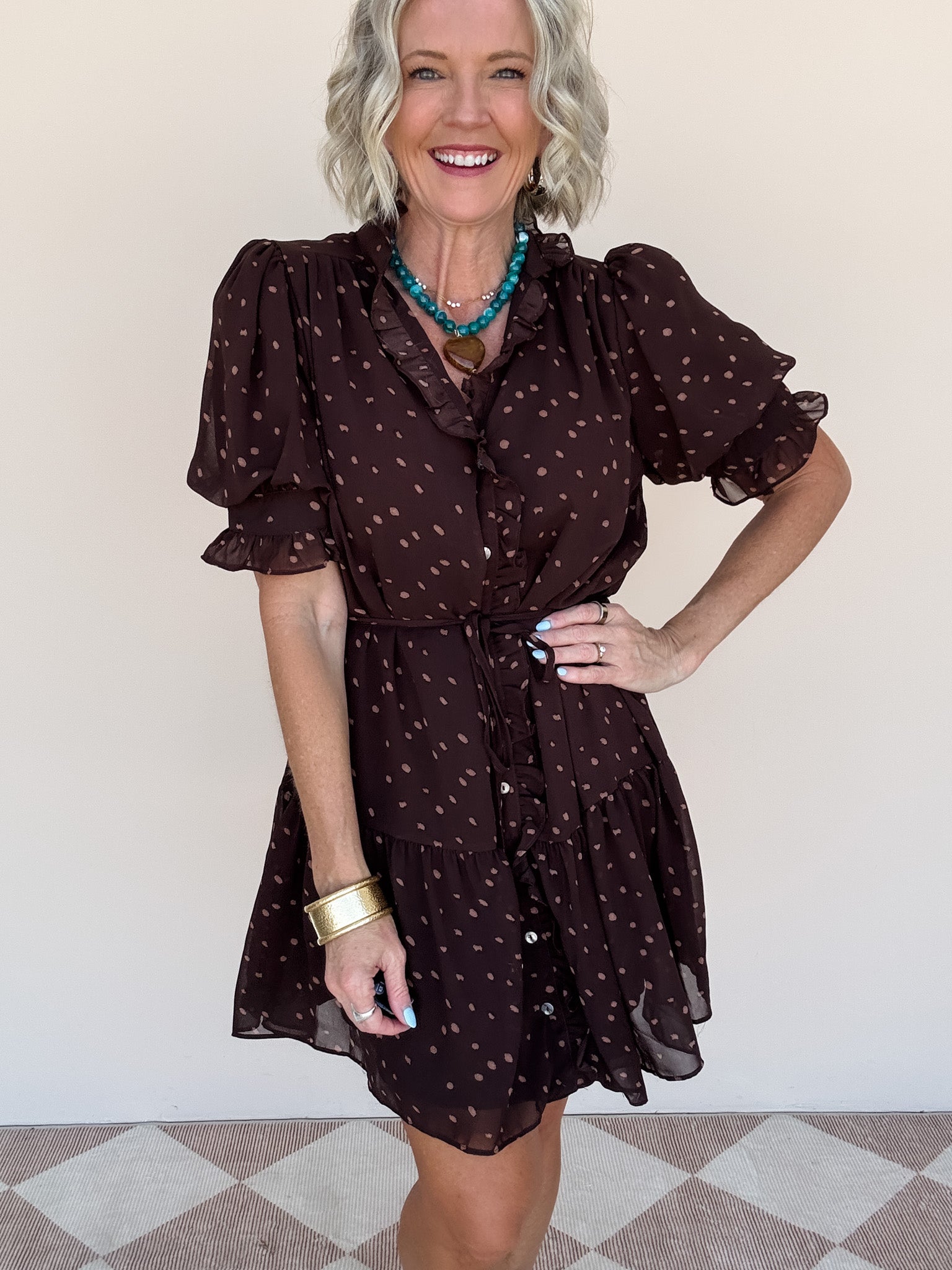 Sylvie Ruffle Dress