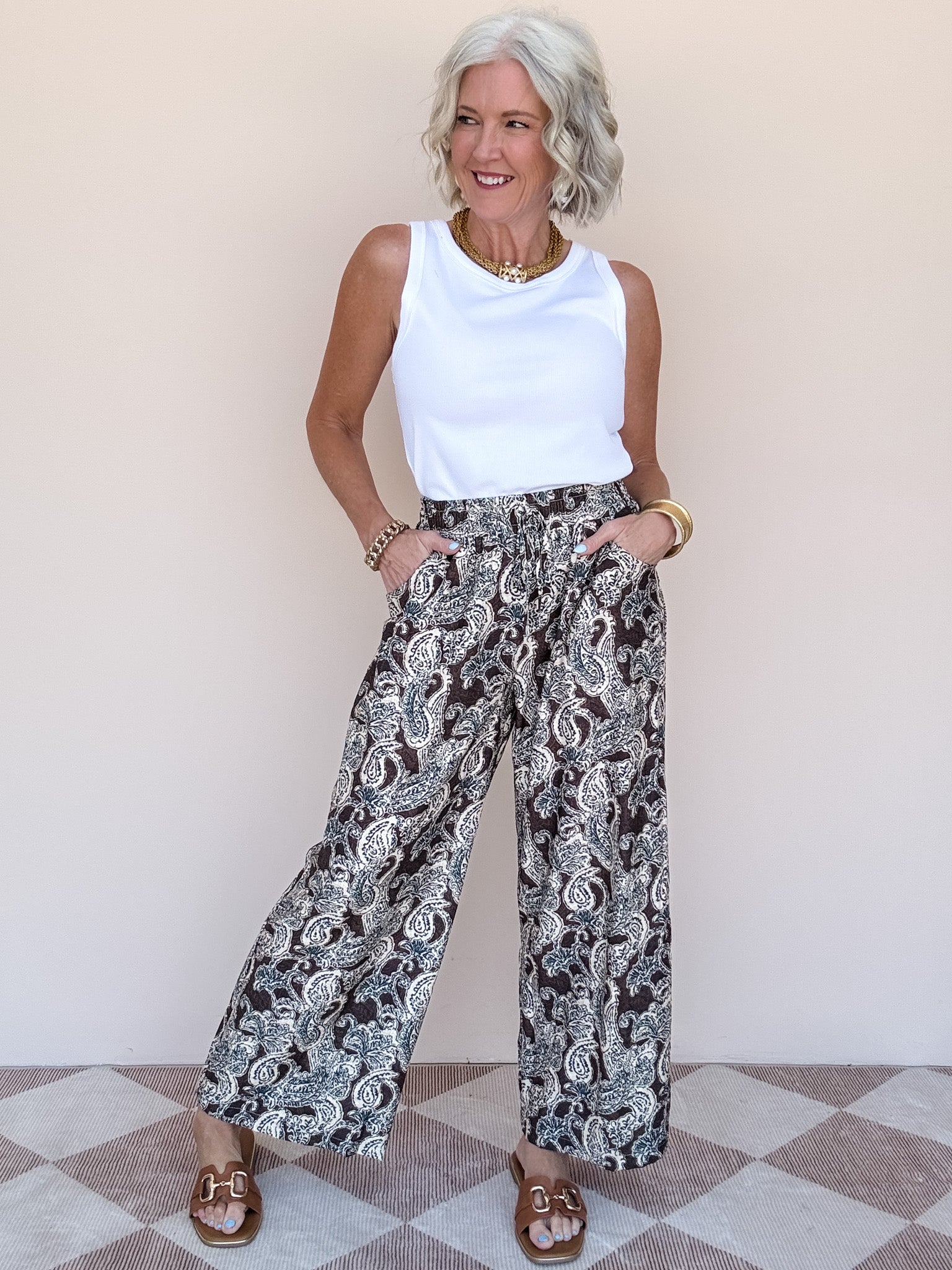 Bexley Paisley Pants