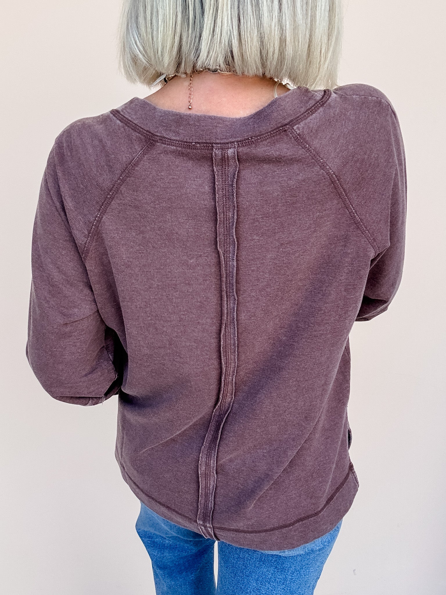 Berry Rush Sweatshirt | Dark Brown