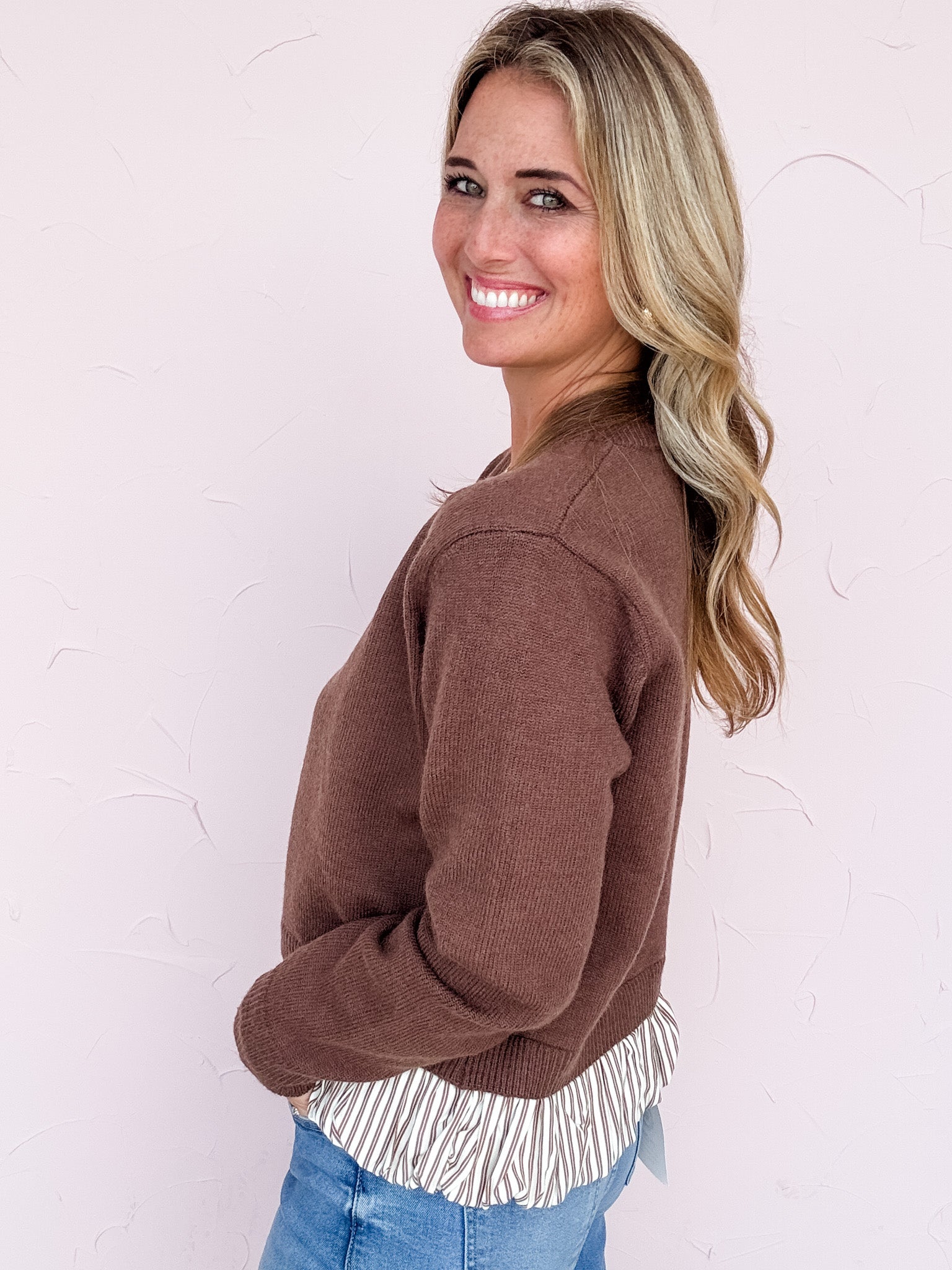 Toffee Twist Cardigan
