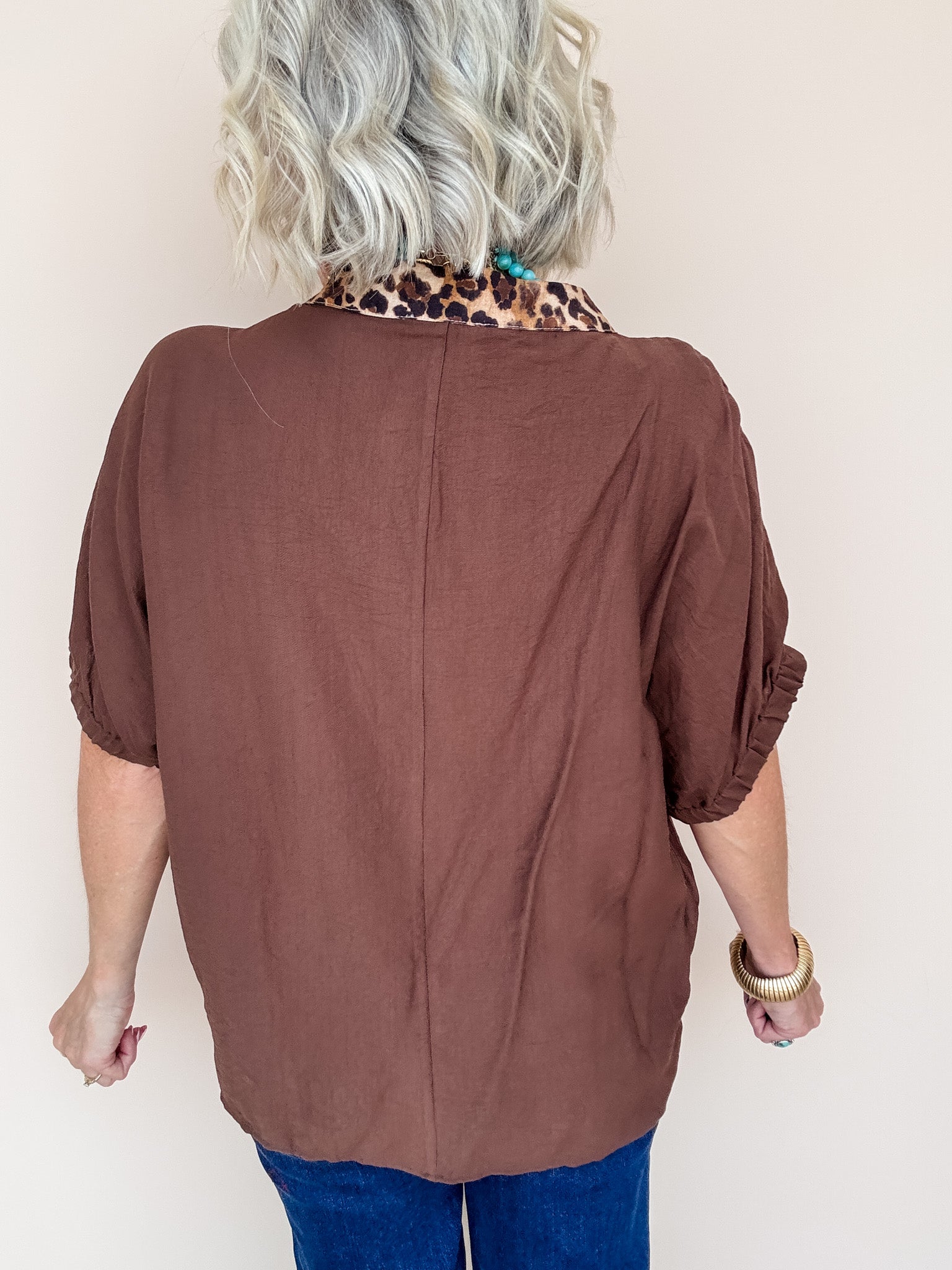 Rogue Trim Top | Brown